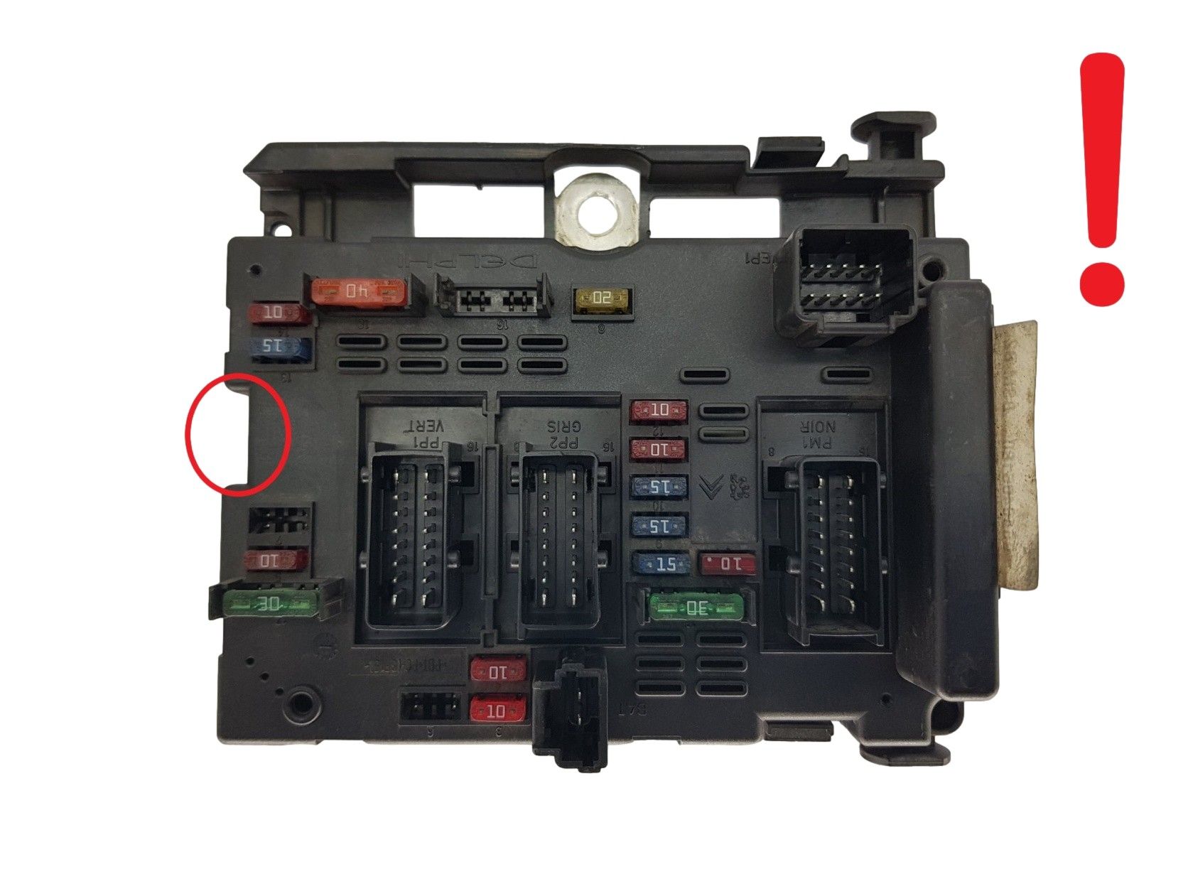 Controller BSM B2 9646405180 PSA Delphi 1731 main product photo