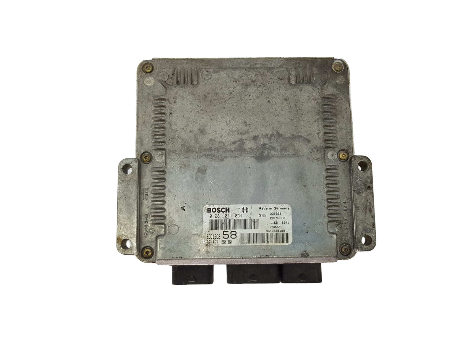 Controller 0281011031 9646719080 28FM0000 PSA Bosch 17185 main product photo