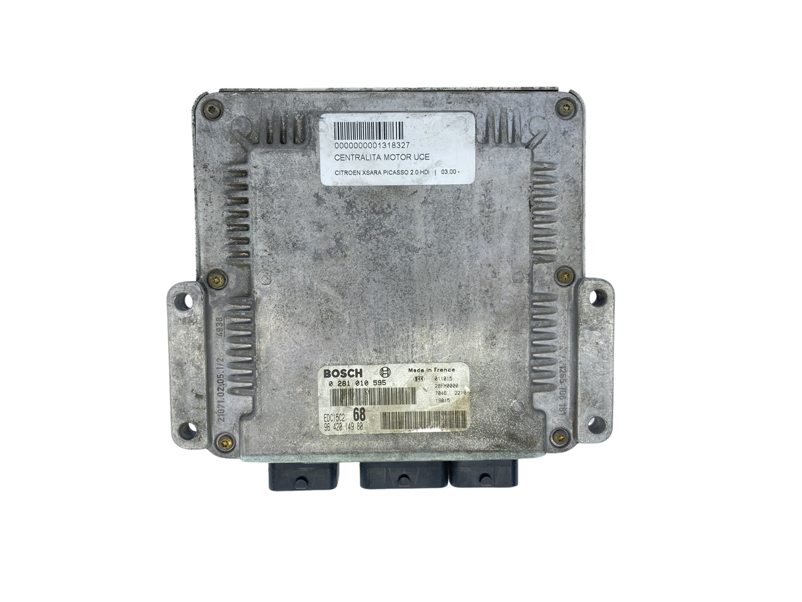 Controller 0281010595 9642014980 PSA Bosch 62787 main product photo