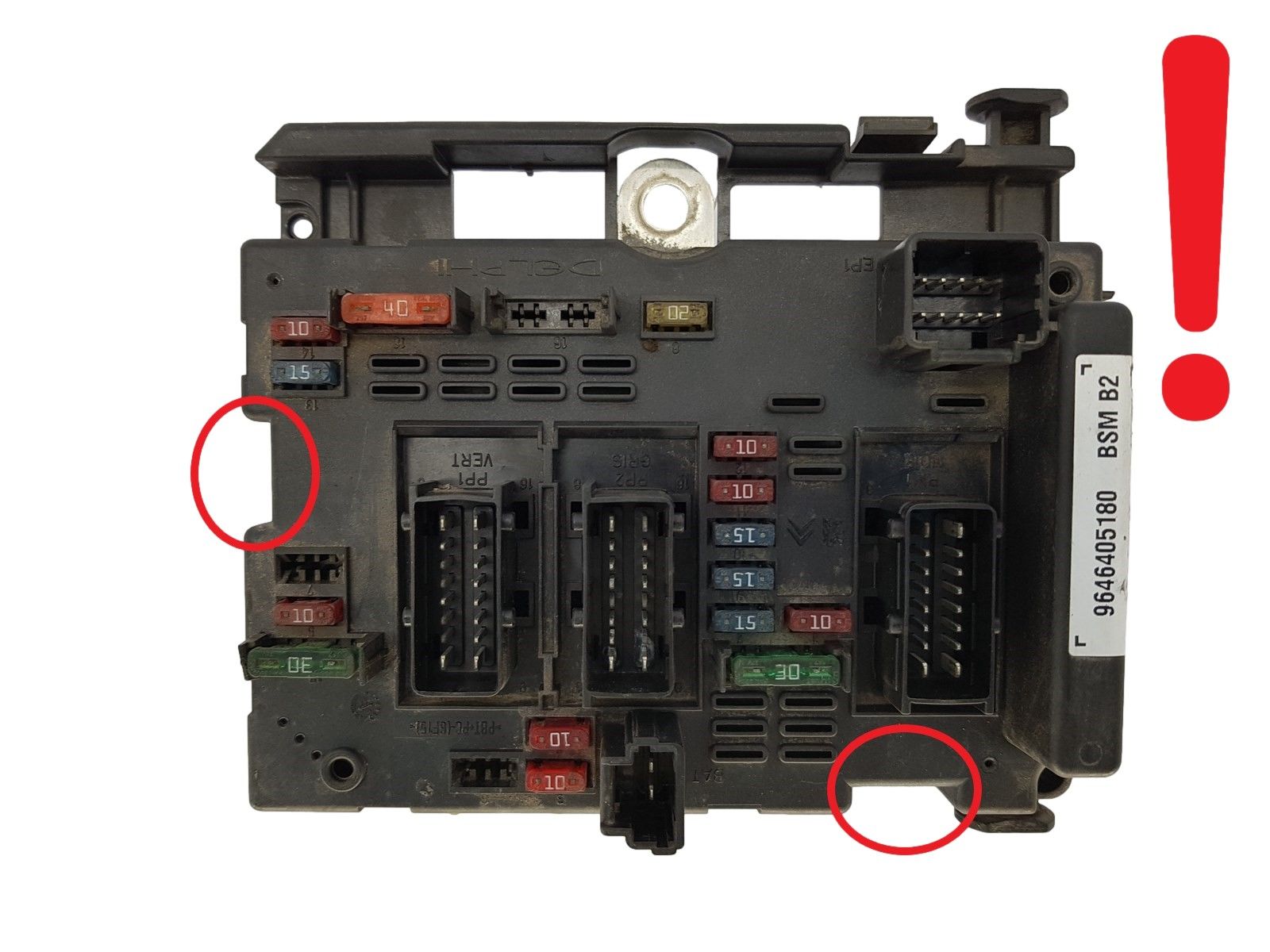 Controller BSM B2 9646405180 PSA Delphi 1483 main product photo