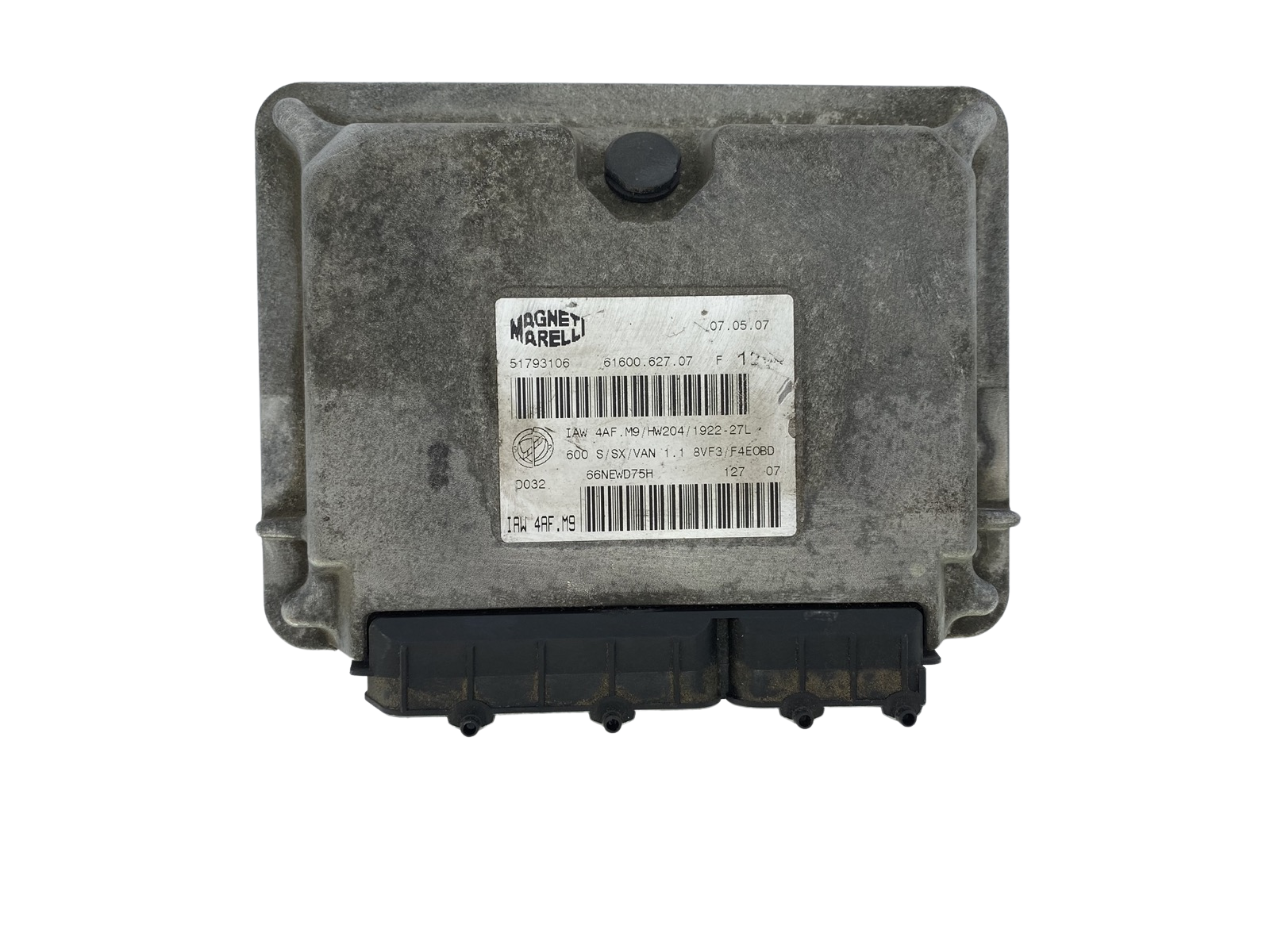 Controller 51793106 IAW4AF.M9 61600.627.07 Fiat Magneti Marelli 53078 main product photo