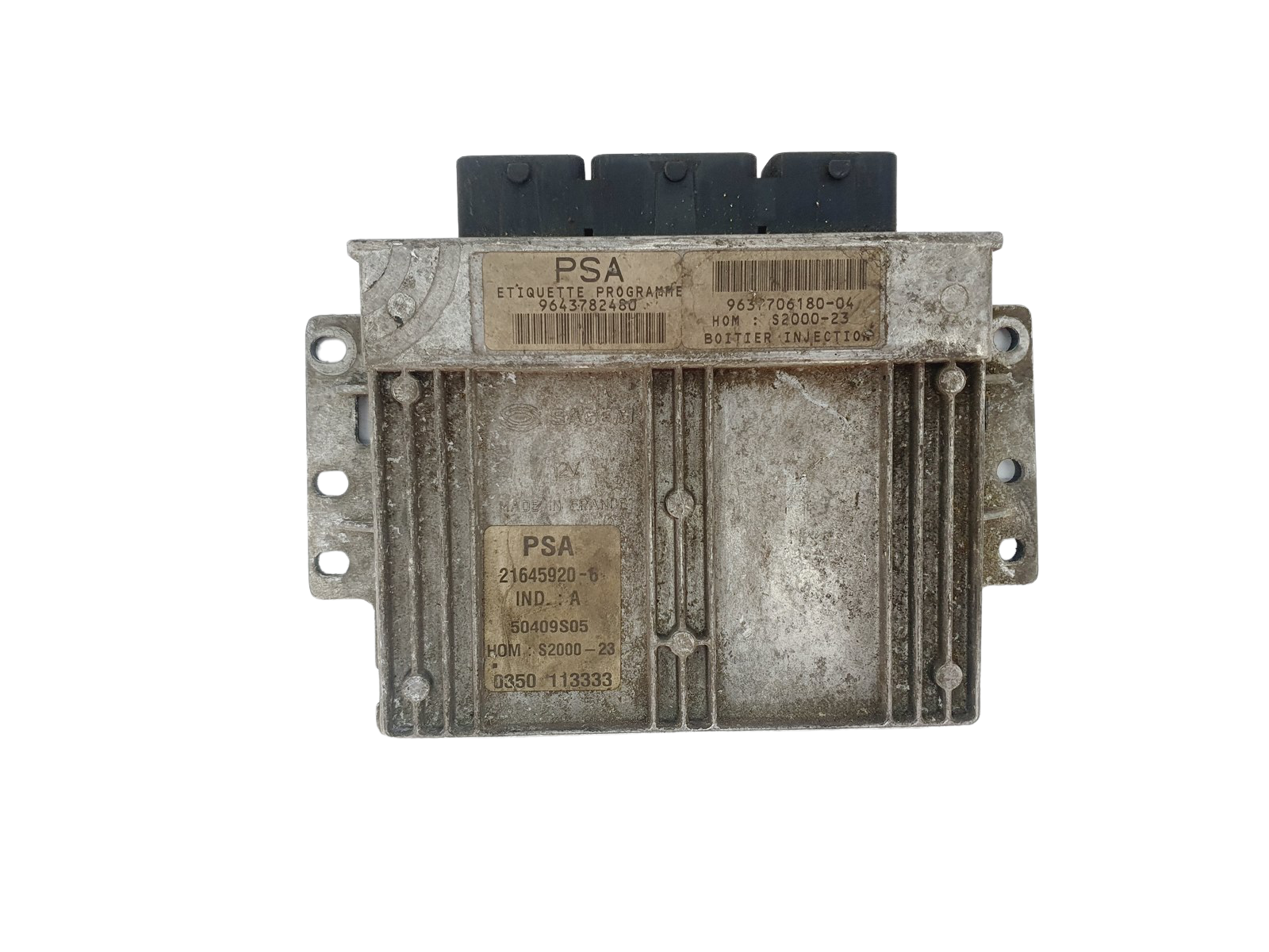 Controller 9643782480 9637706180-04 21645920-6 PSA Sagem 46299 main product photo