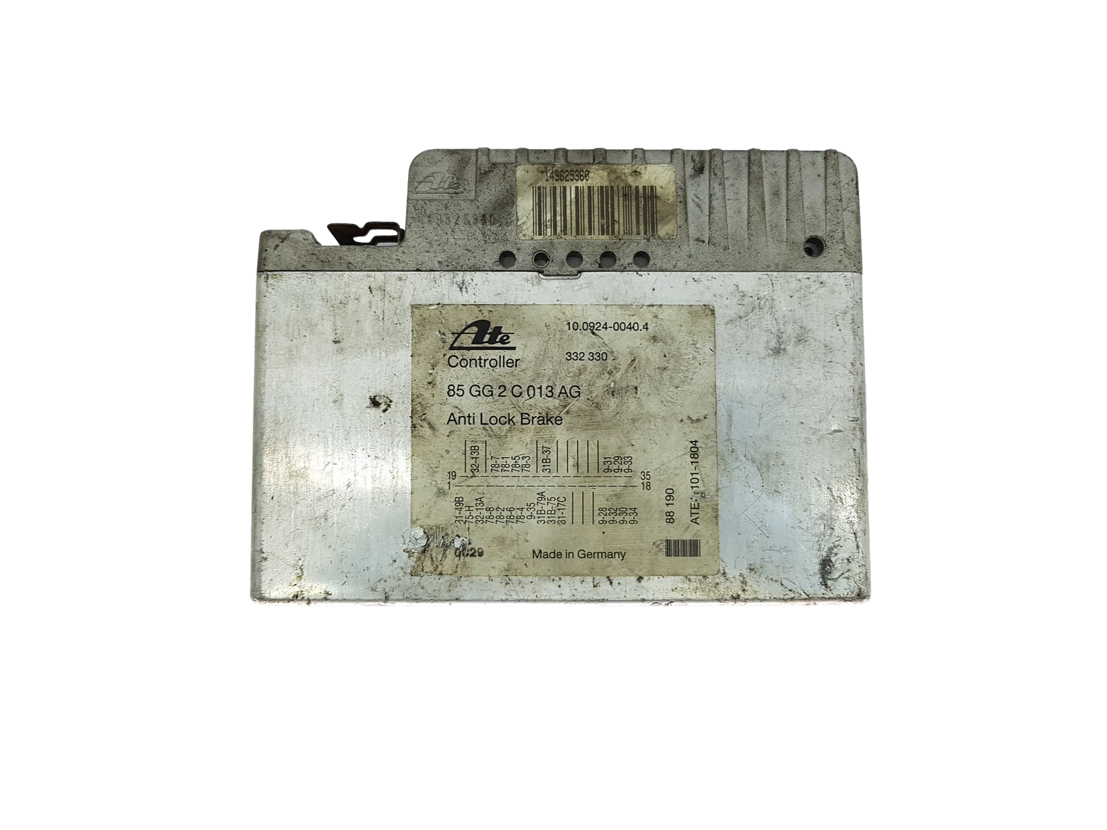 Controller ABS 85GG2C013AG 10.0924-0040.4 332330 Ford Ate main product photo