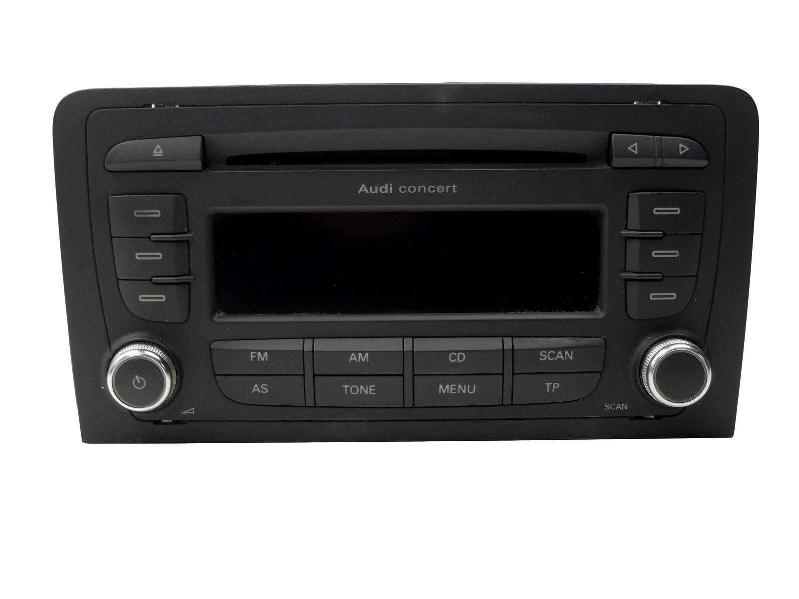 Cd Radio Player Audi A3 8P0035186P 7647026380 Concert Blaupunkt 1451 main product photo