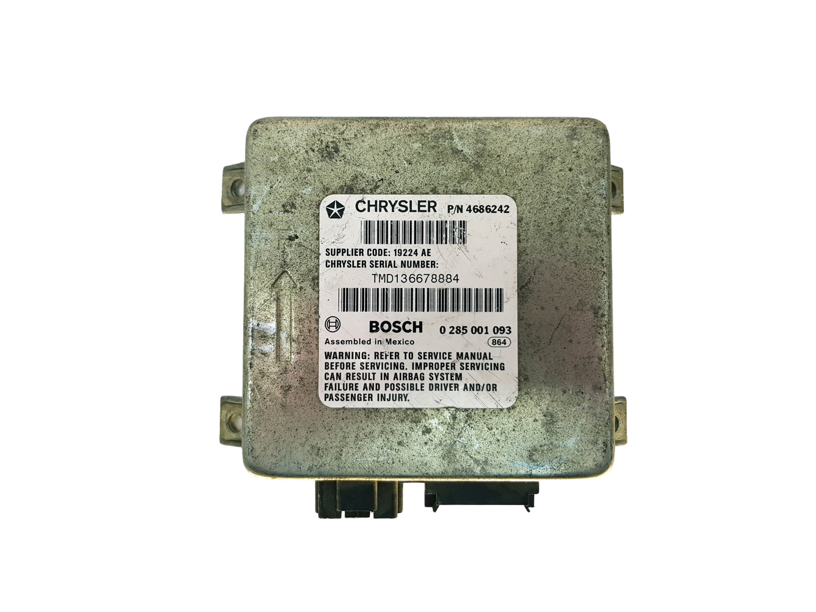 Controller 0285001093 4686242 Chrysler Bosch 31056 main product photo