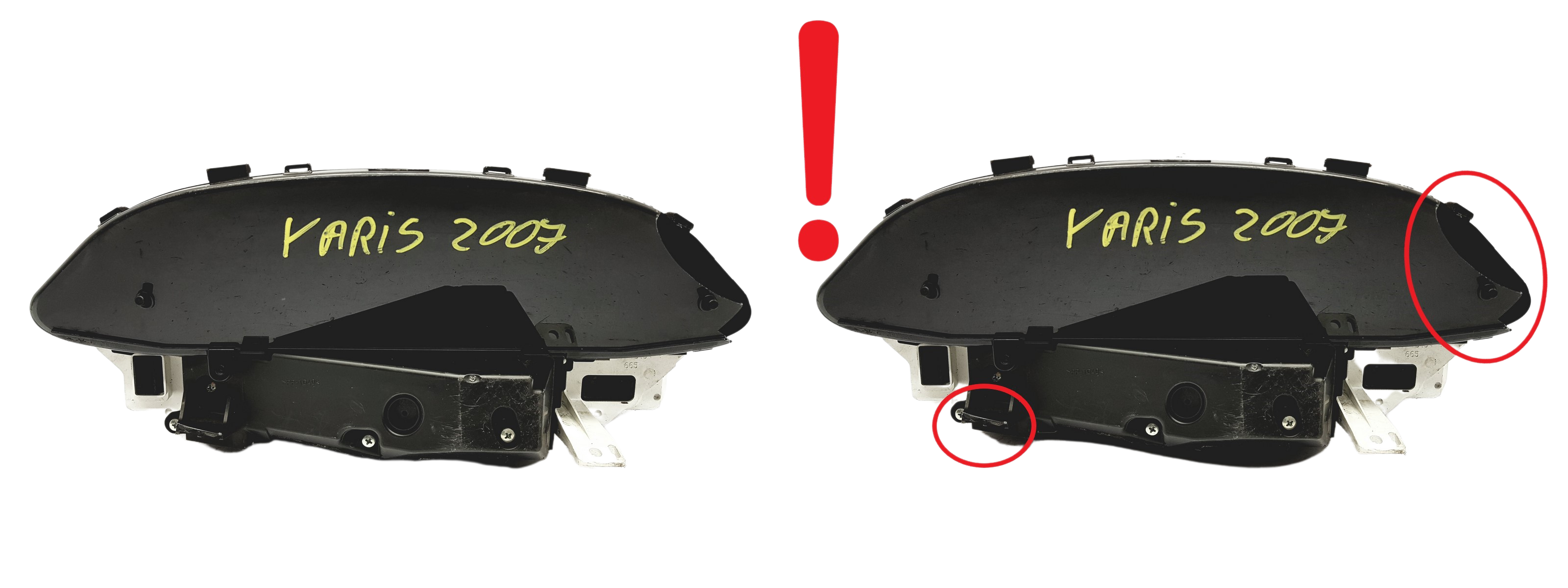 Speedometer/Instrument Cluster Toyota Yaris 83800-0DJ90 MB457300-3702 59071 main product photo