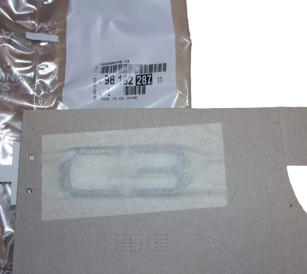 Emblem Original 9818228780 Citroen C3 main product photo