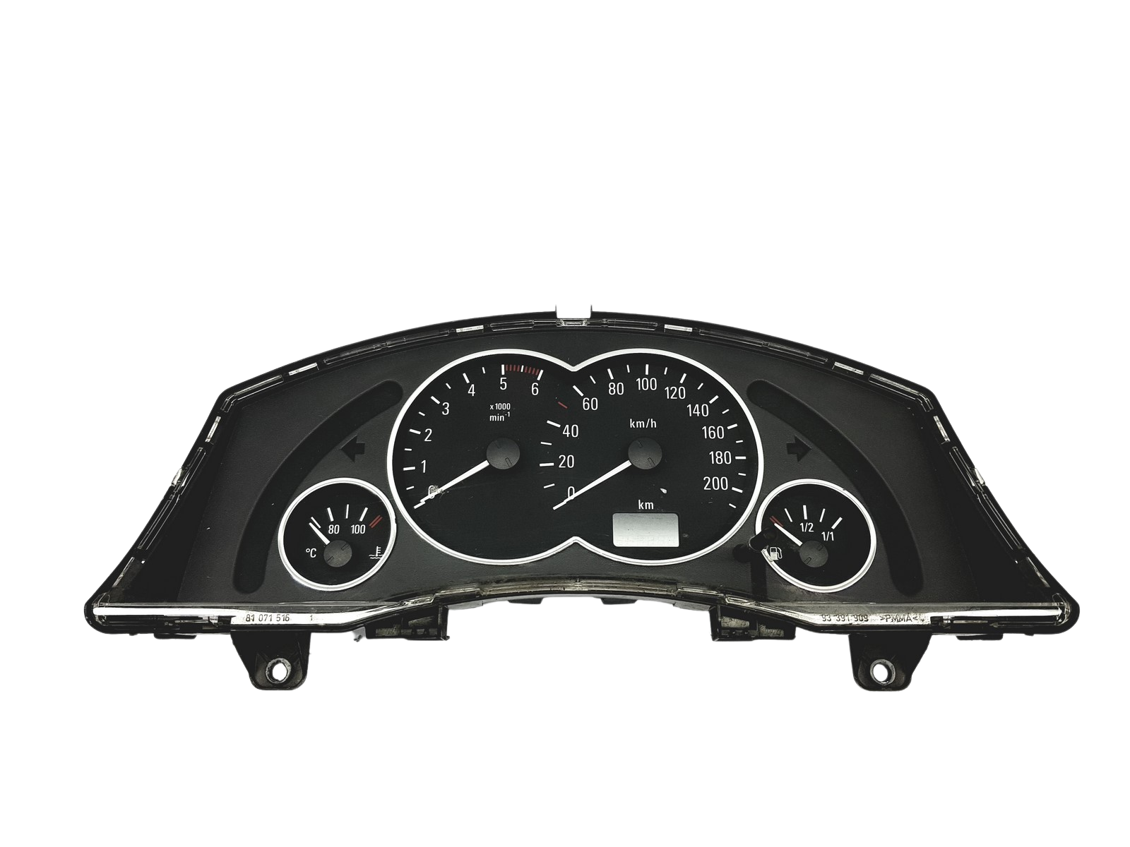 Speedometer/Instrument Cluster Opel Meriva 13173381XT 110080162026 53025 main product photo