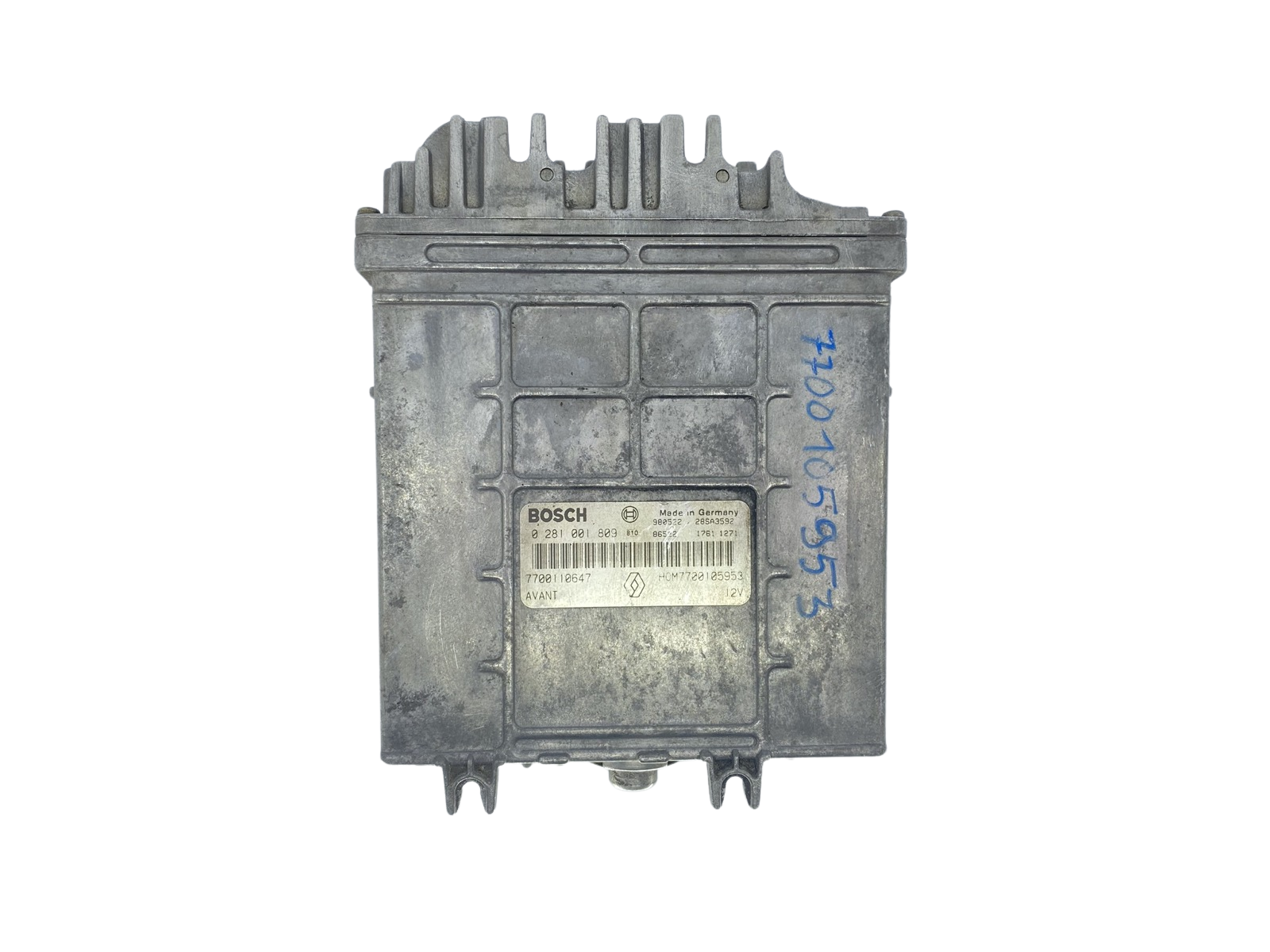 Controller 0281001809 7700110647 7700105953 Renault Bosch 58777 main product photo
