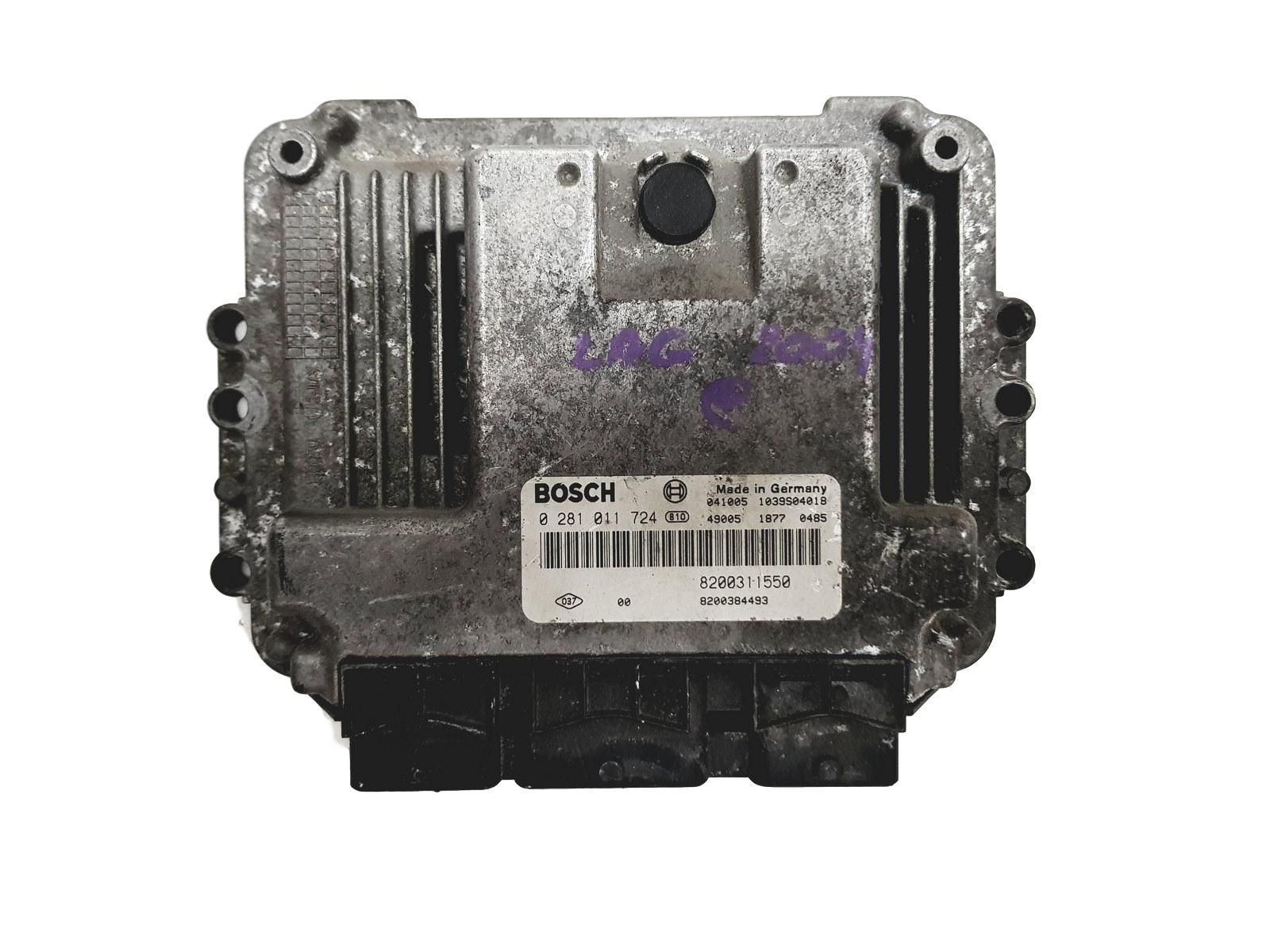 Controller 0281011724 8200311550 8200384493 Renault Bosch 12380 main product photo