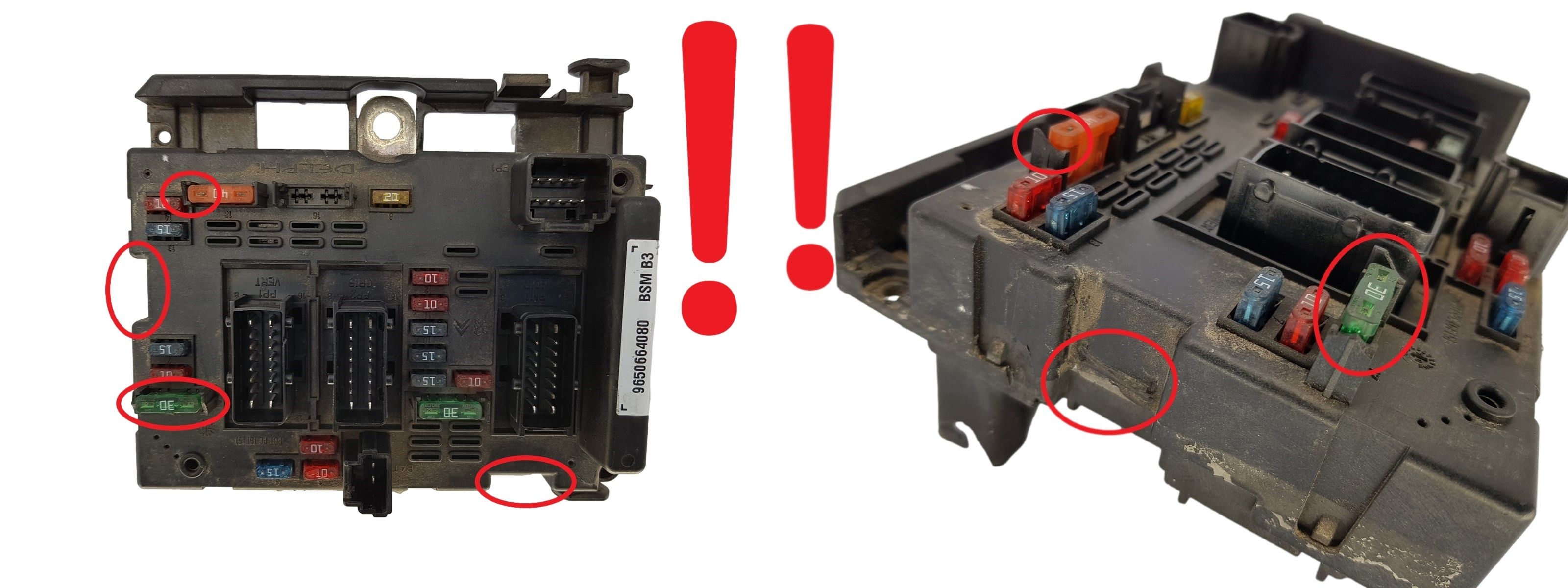 Controller BSM B3 9650664080 PSA Delphi 1310 main product photo