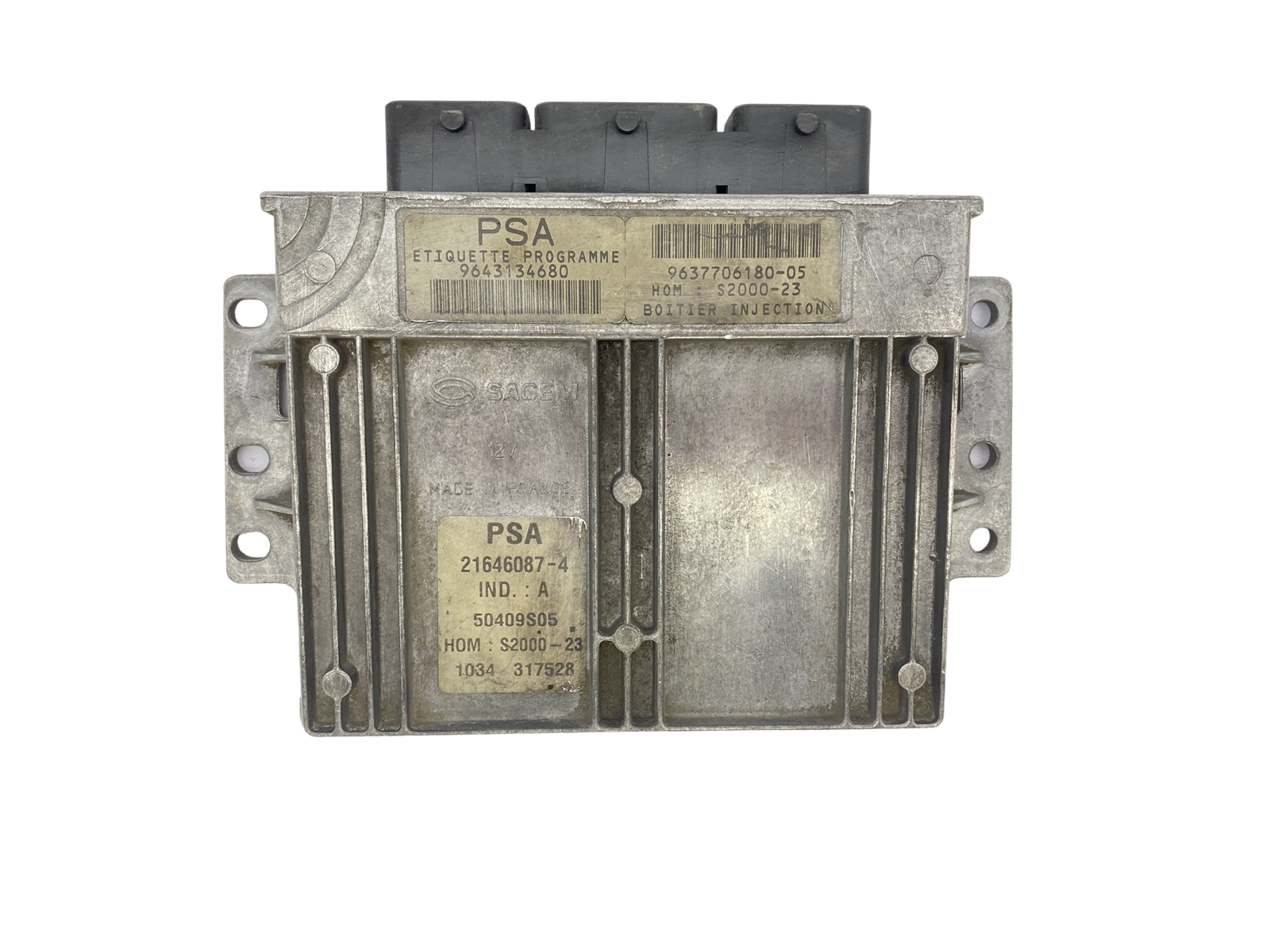 Controller 9643134680 9637706180-05 21646087-4 PSA Sagem 56297 main product photo