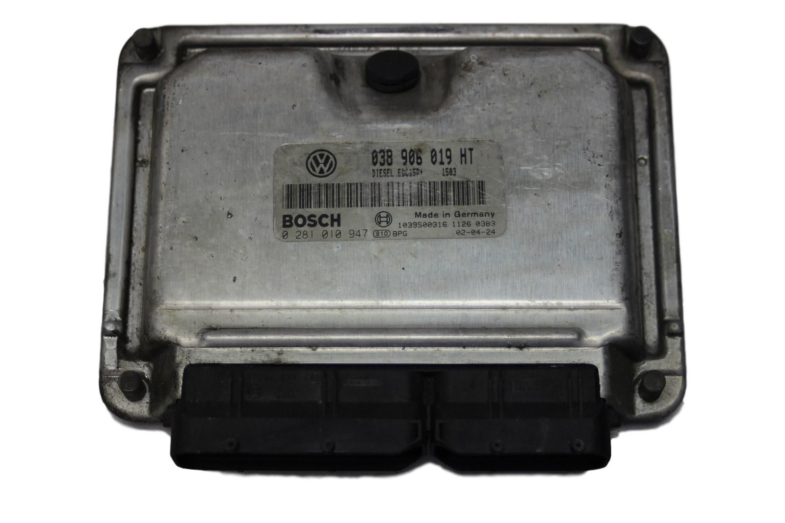 Engine Controller 038906019HT 0281010947 VW 1392 main product photo