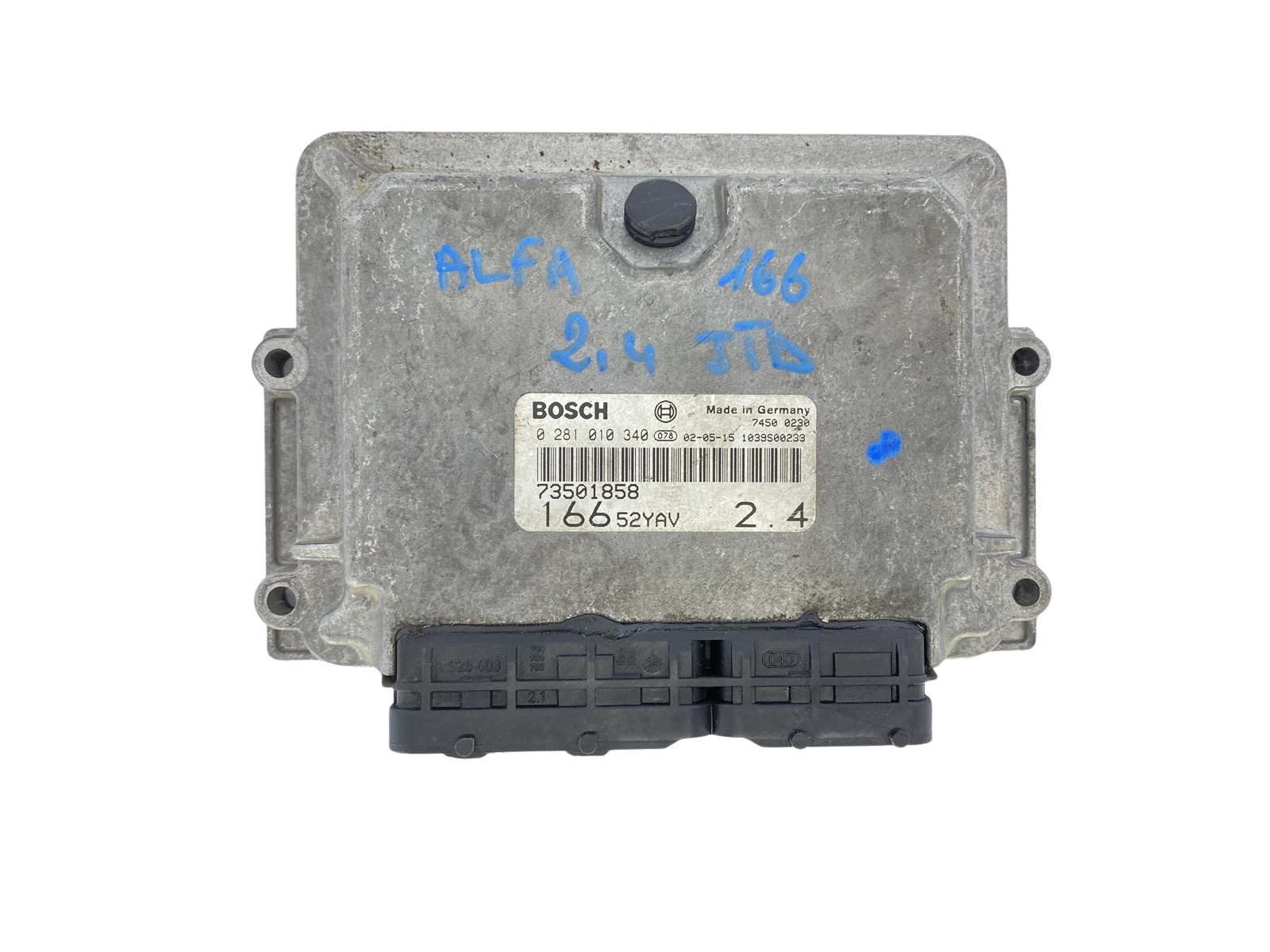 Controller 73501858 0281010340 16652YAV Alfa Romeo Bosch 54177 main product photo