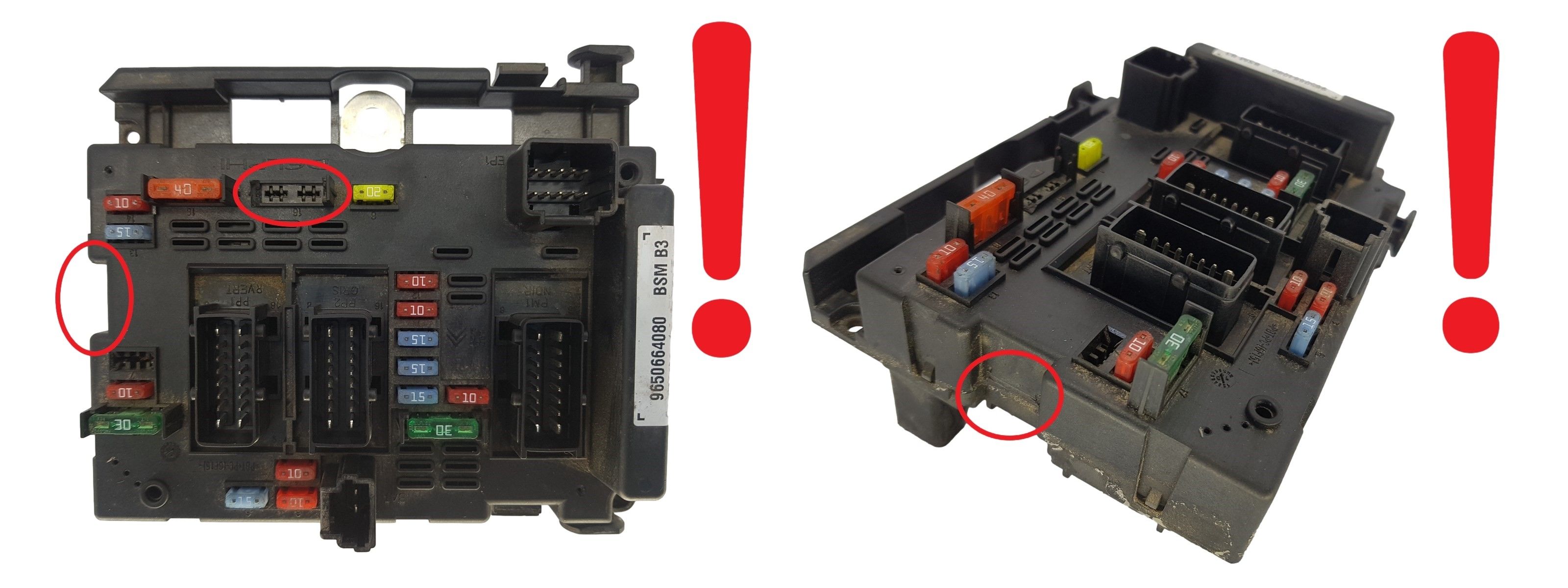 Controller BSM B3 9650664080 PSA Delphi 1329 main product photo