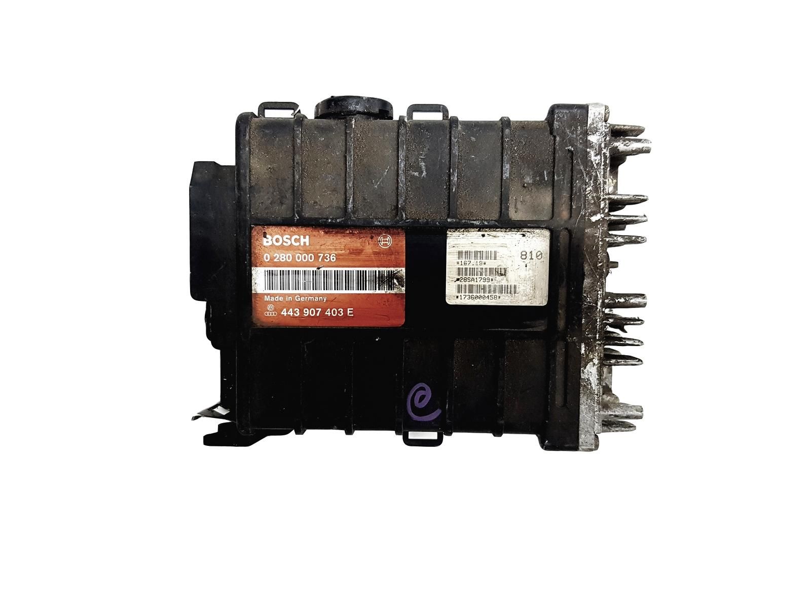 Controller 443907403E 0280000736 Seat VW Bosch main product photo