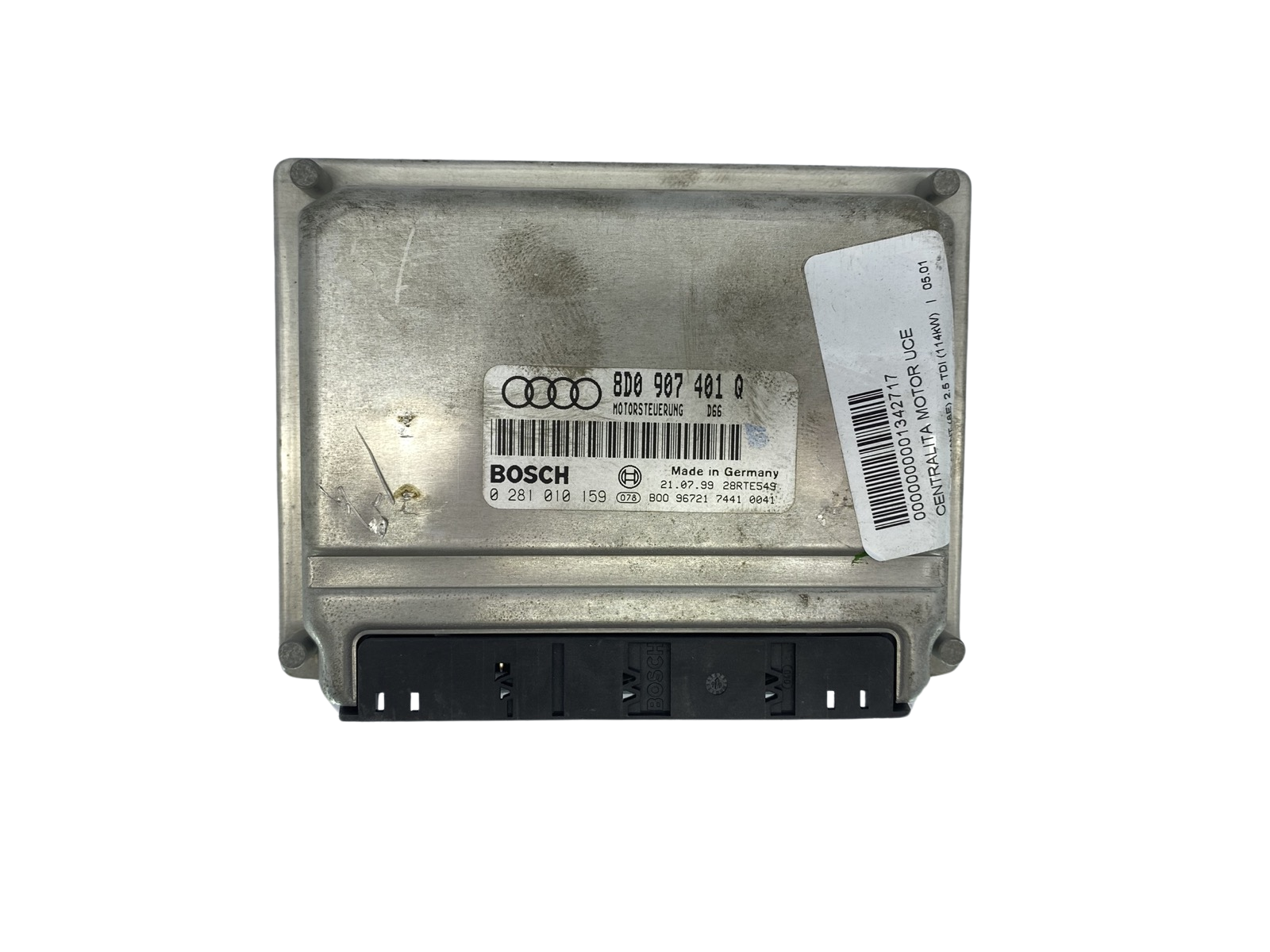 Controller 8D0907401Q 0281010159 28RTE549 Audi Bosch main product photo