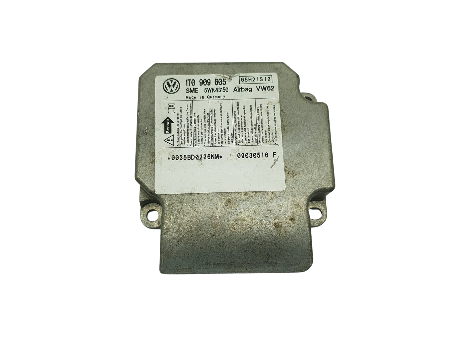 Controller 1T0909605 5WK43150 Siemens VW main product photo