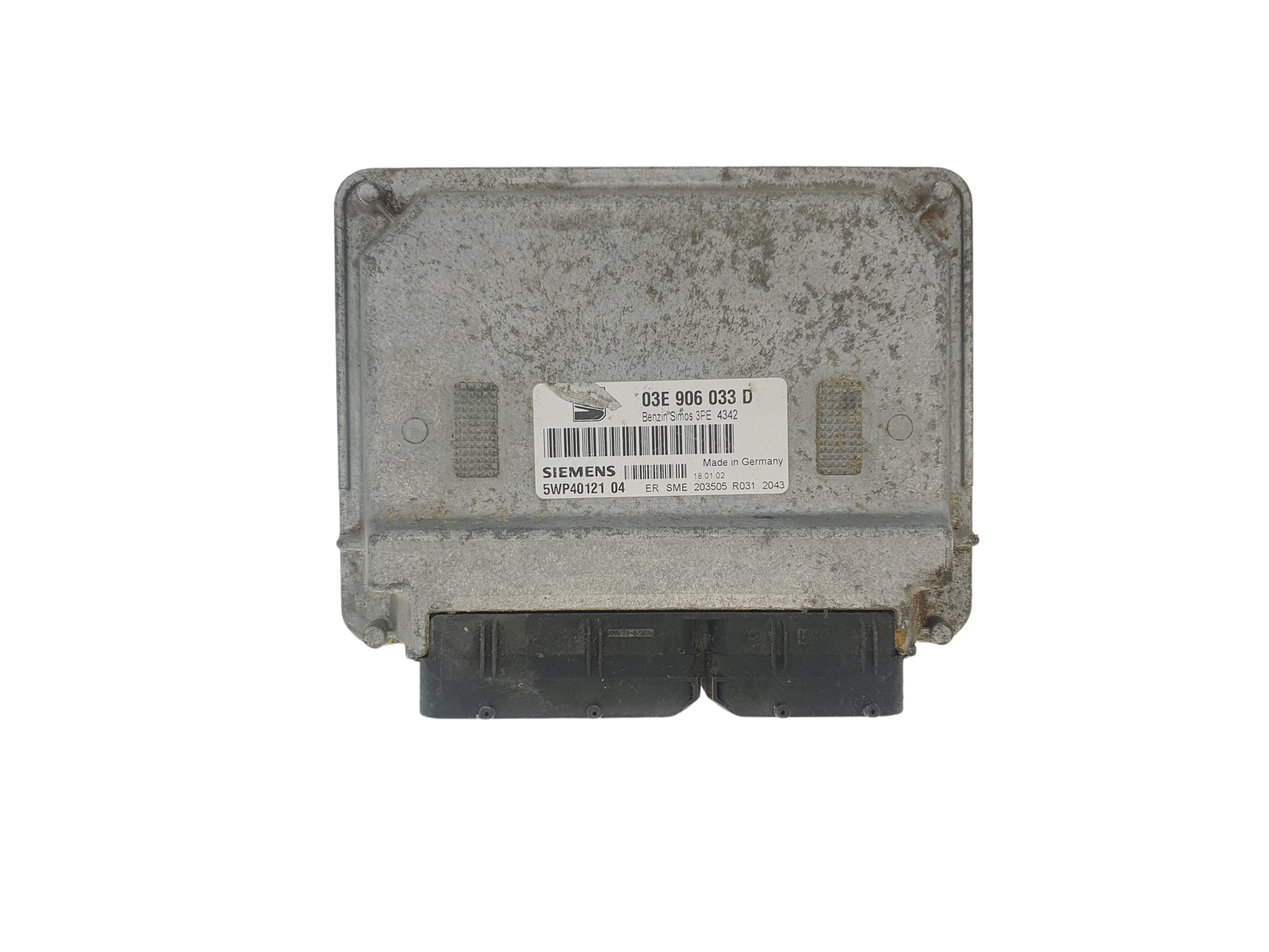 Controller 03E906033D 5WP40121 04 Seat Siemens 40812 main product photo