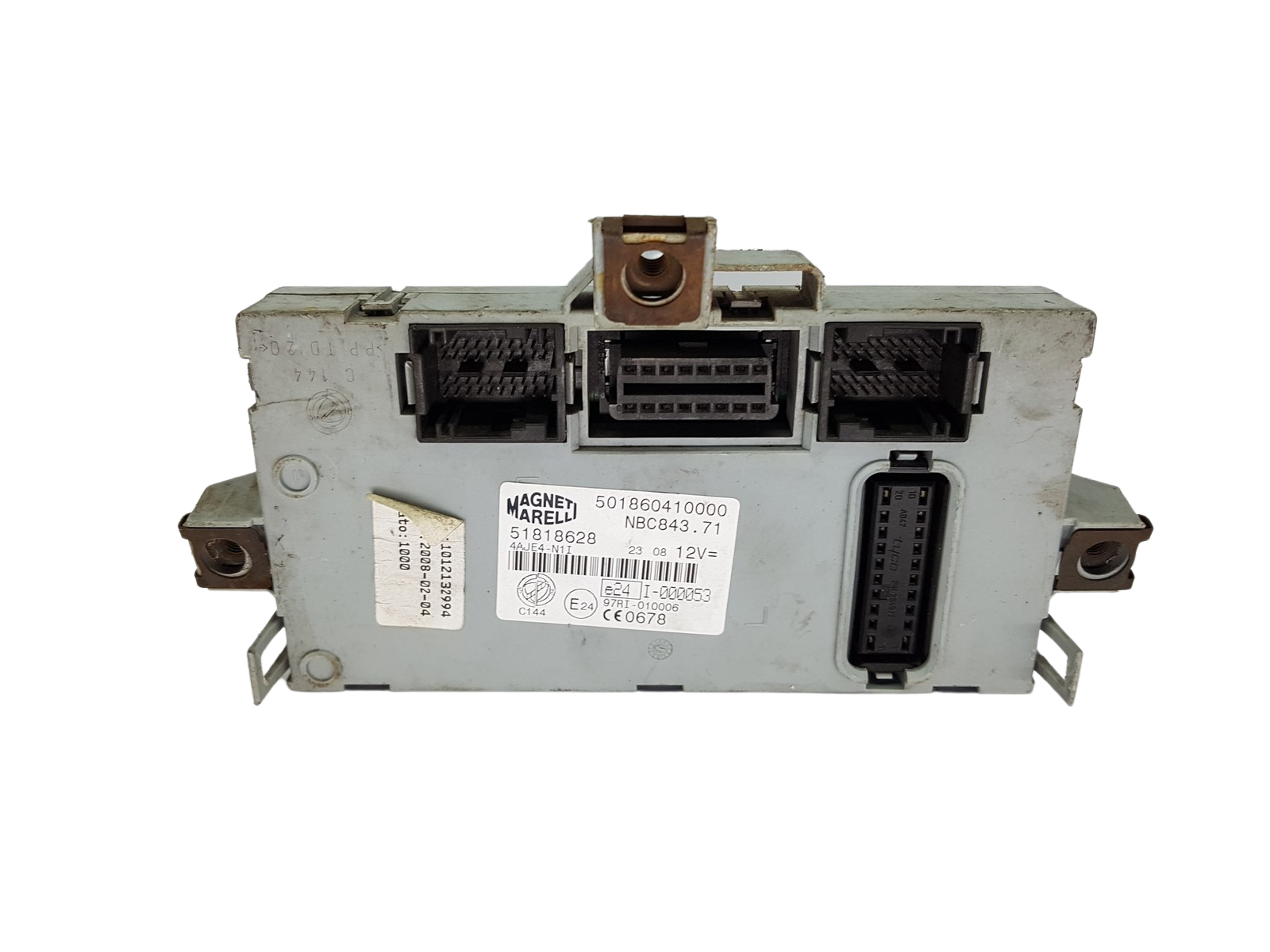 Controller BSI Lancia 51818628 501860410000 NBC843.71 Magneti Marelli 20577 main product photo