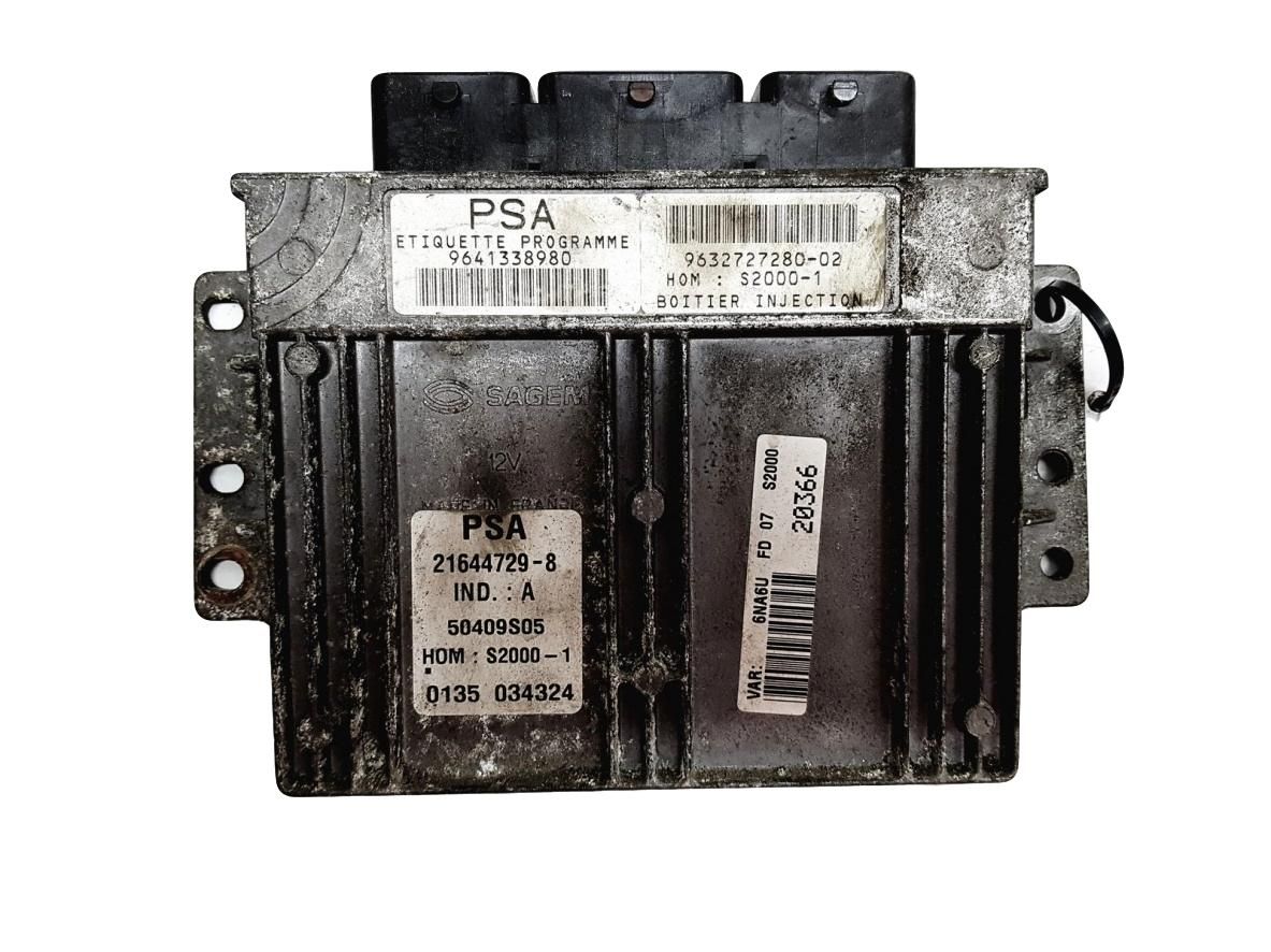 Controller 9641338980 9632727280-02 21644729-8 PSA Sagem 9428 main product photo