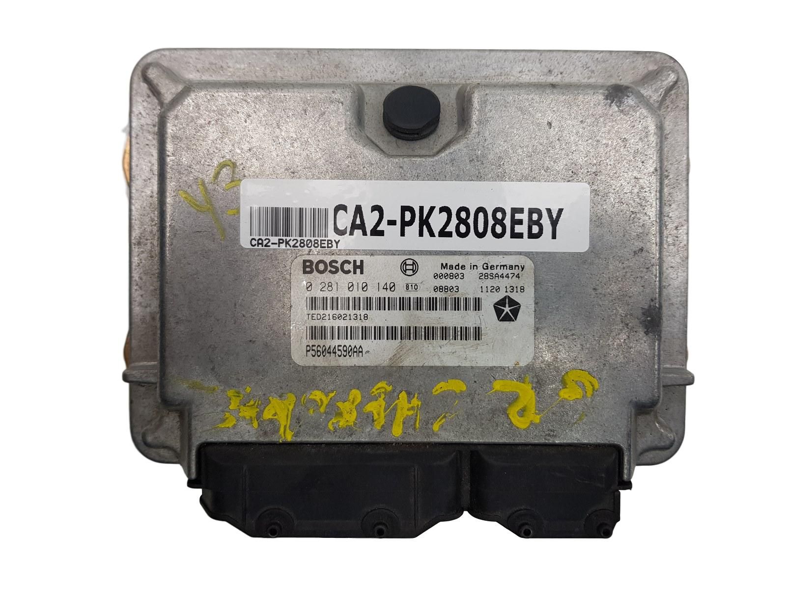 Engine Controller P56044590AA 0281010140 Jeep Bosch 2808 main product photo