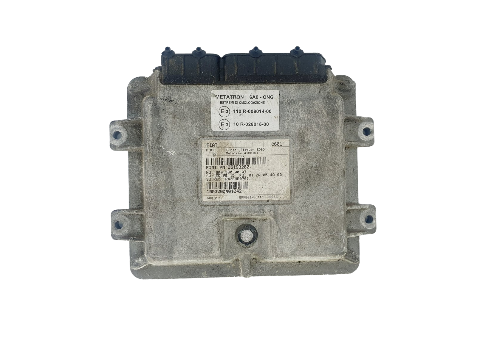 Controller 55193262 6A0.3B0.00.A7 6A0-CNG Fiat 47300 main product photo