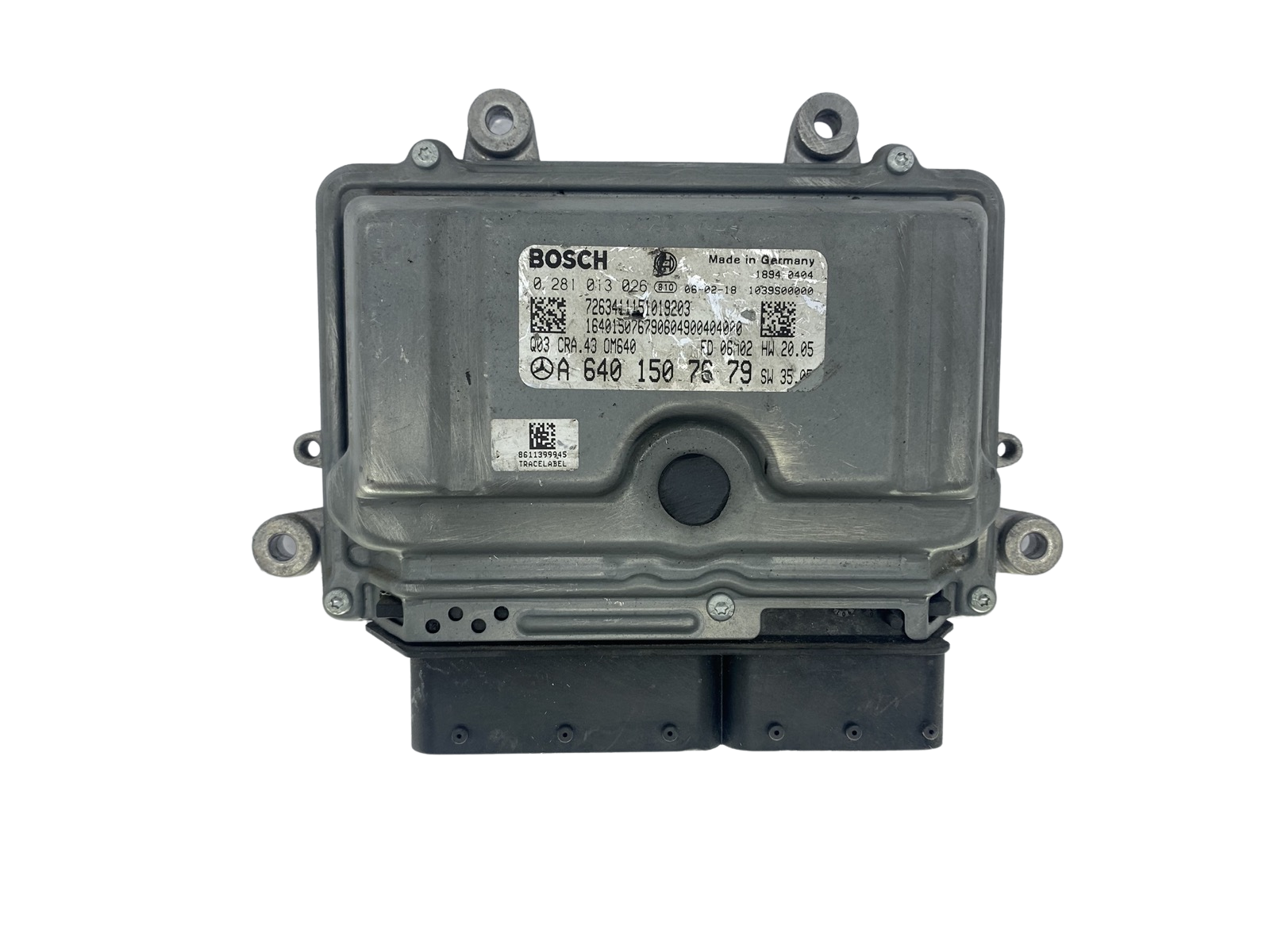 Controller A6401507679 0281013026 1039S00000 Bosch Mercedes 50773 main product photo