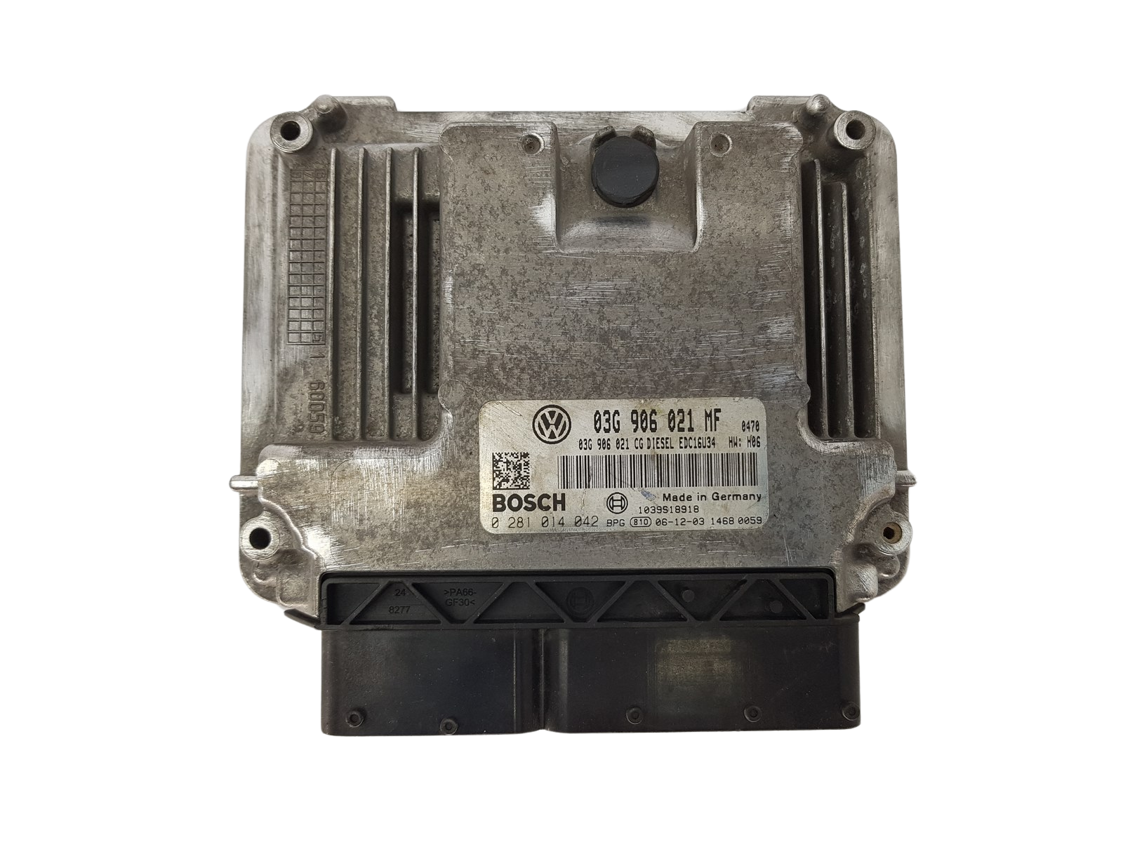 Controller 03G906021MF 0281014042 VW Bosch main product photo