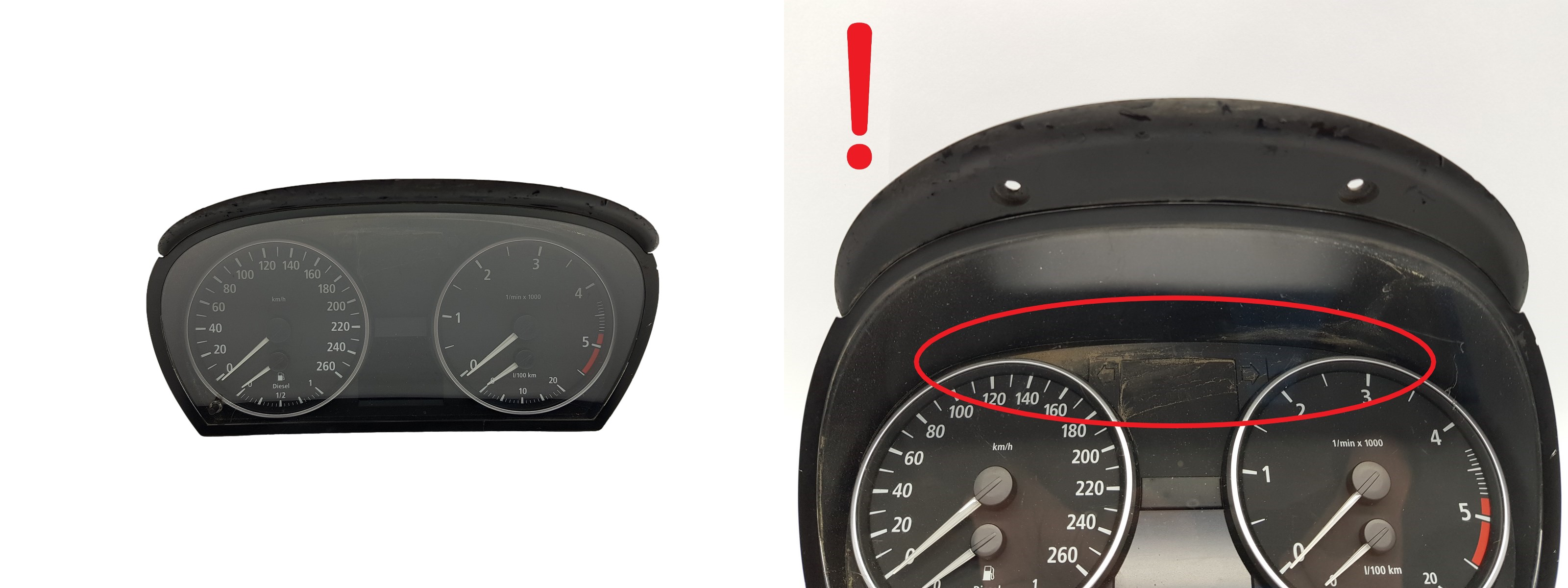Speedometer/Instrument Cluster BMW 3 E90 E91 6974659-01 1025350-31 2231 main product photo