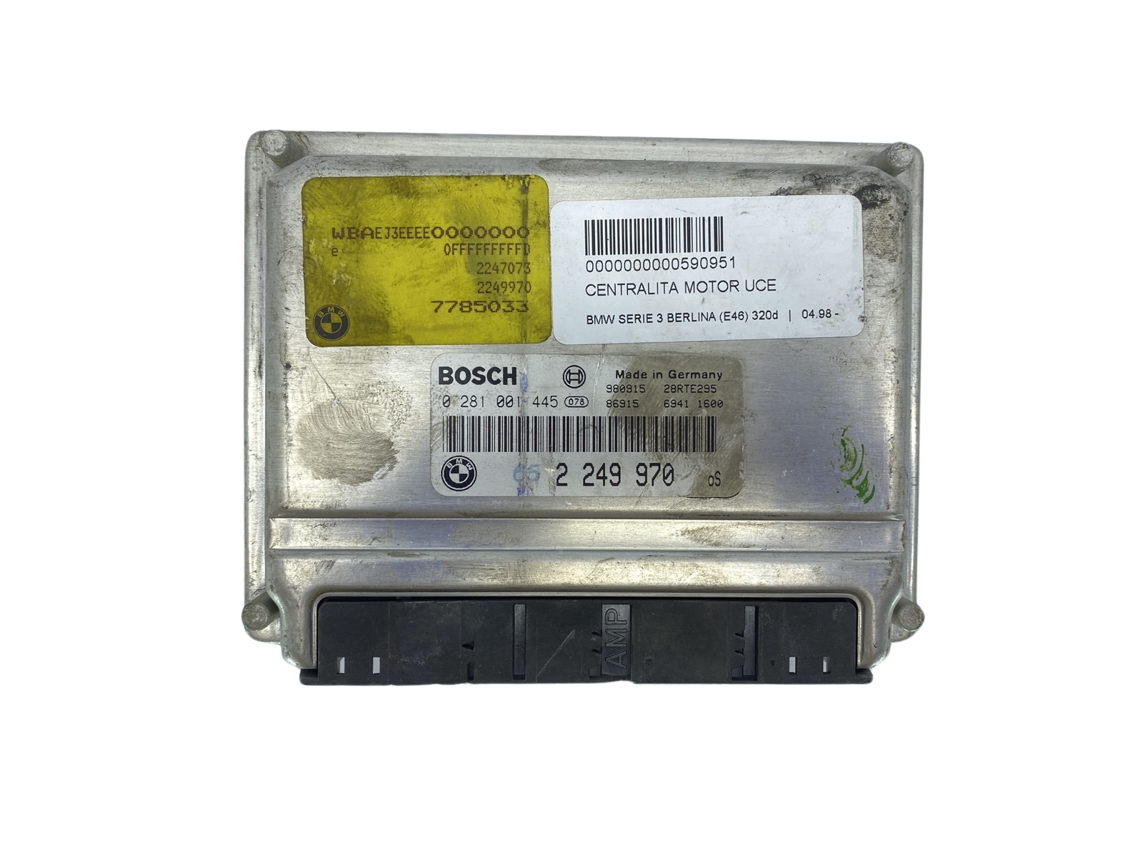 Controller BMW 2249970 0281001445 Bosch 63945 main product photo