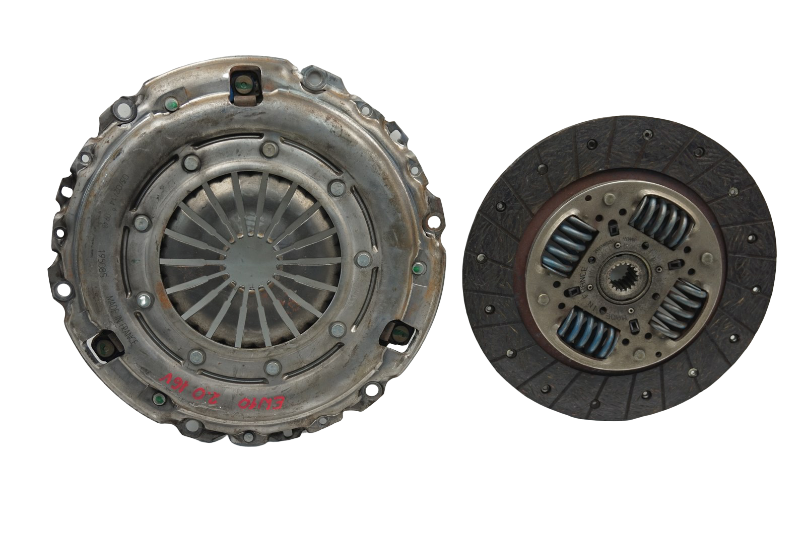 Clutch Kit 2004AS 2055W4 Citroen C4 Peugeot 307 2.0 16v 228mm main product photo
