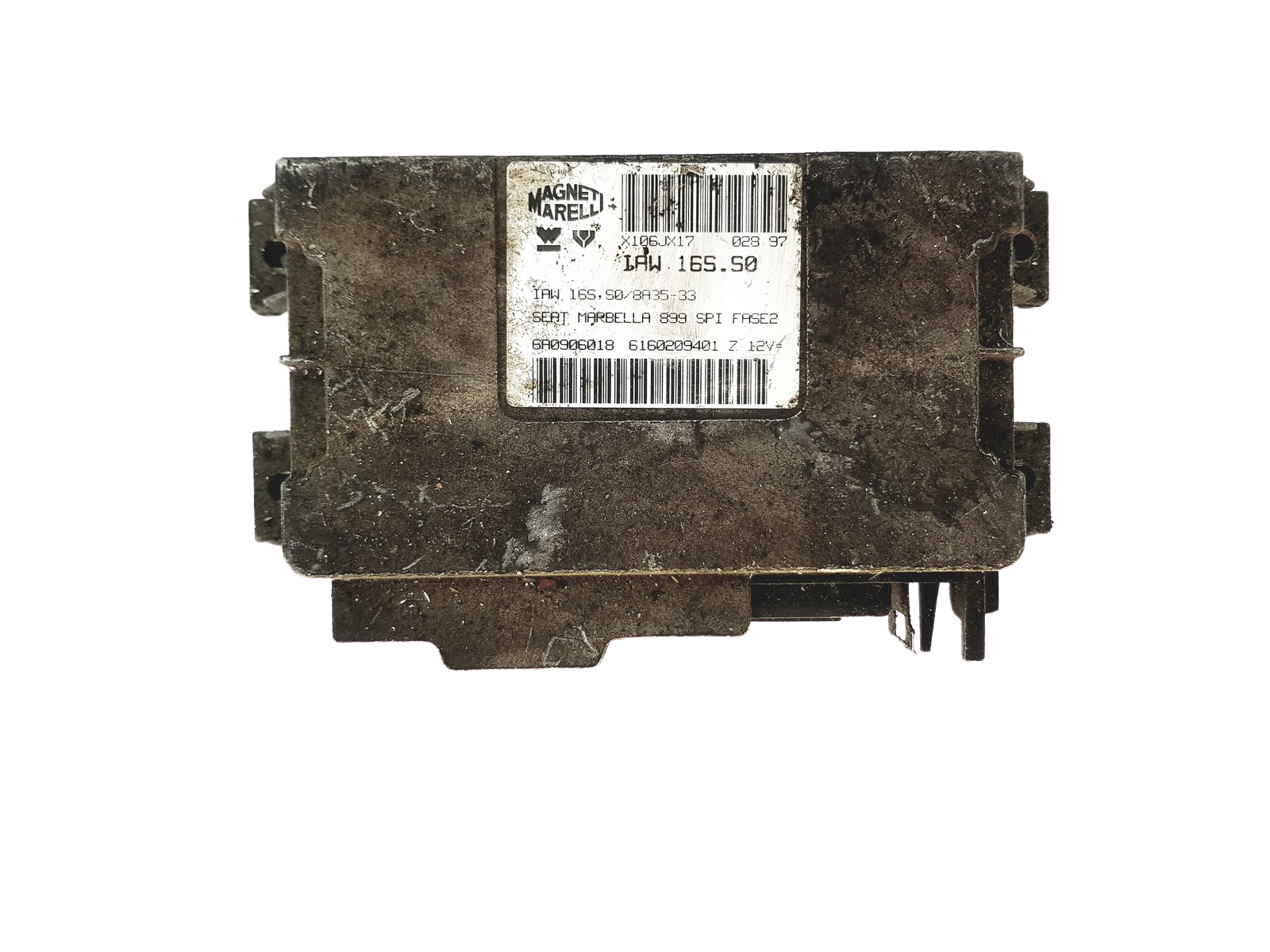 Controller 6A0906018 IAW16S.S0 SEAT Magneti Marelli main product photo