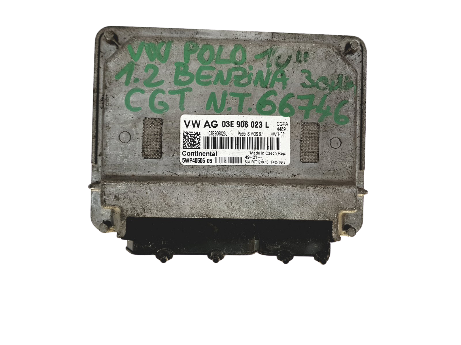Controller 03E906023L 5WP40506 05 VW Siemens main product photo