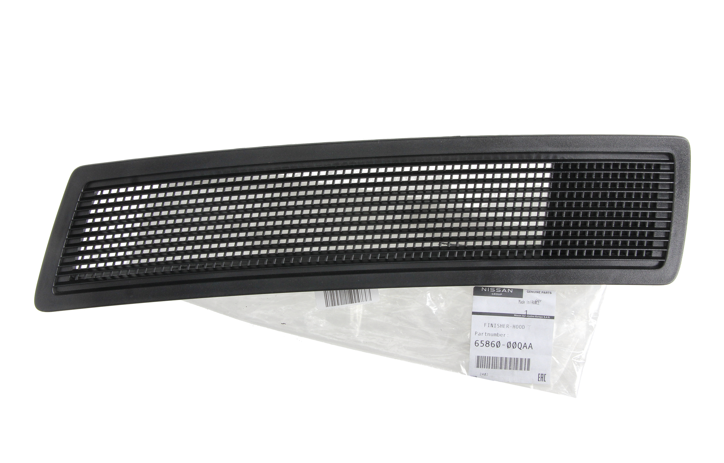 Bonnet Air Grille Original 6586000QAA 8200004370 Renault Nissan main product photo