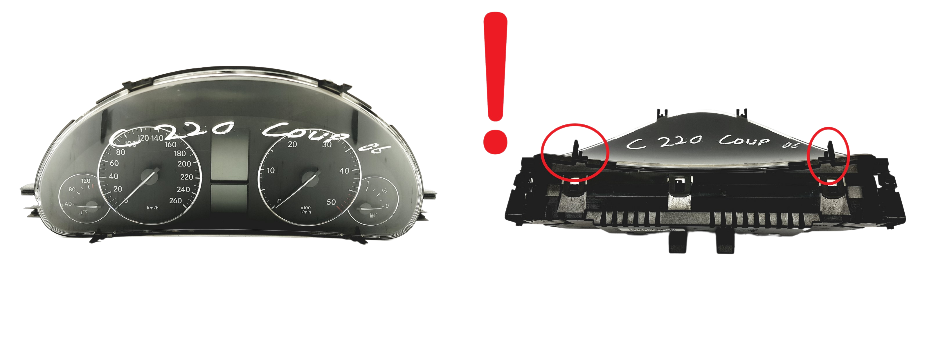 Speedometer/Instrument Cluster Mercedes C W203 A2035409547 59417 main product photo