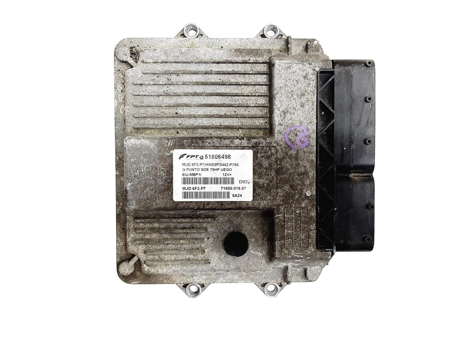 Controller MJD6F3.P7 51806498 71600.019.07 Fiat FPT 11626 main product photo