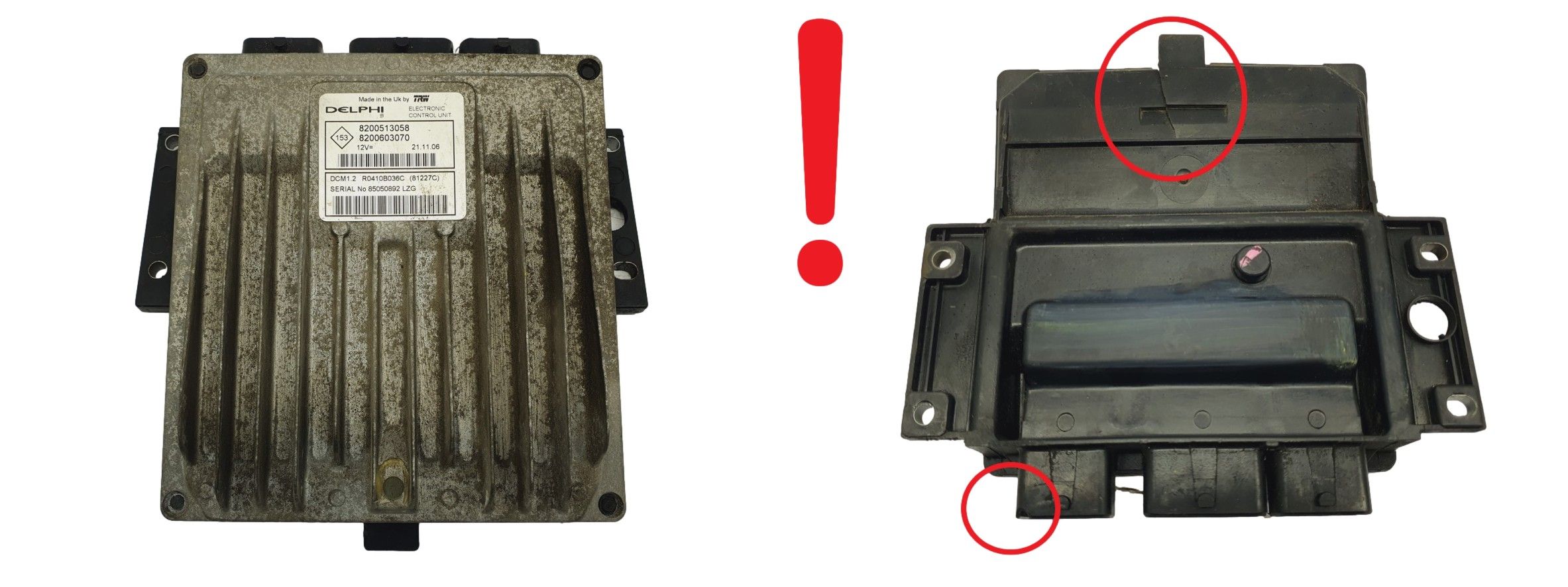 Controller 8200513058 8200603070 R0410B036C Renault Delphi 68464 main product photo