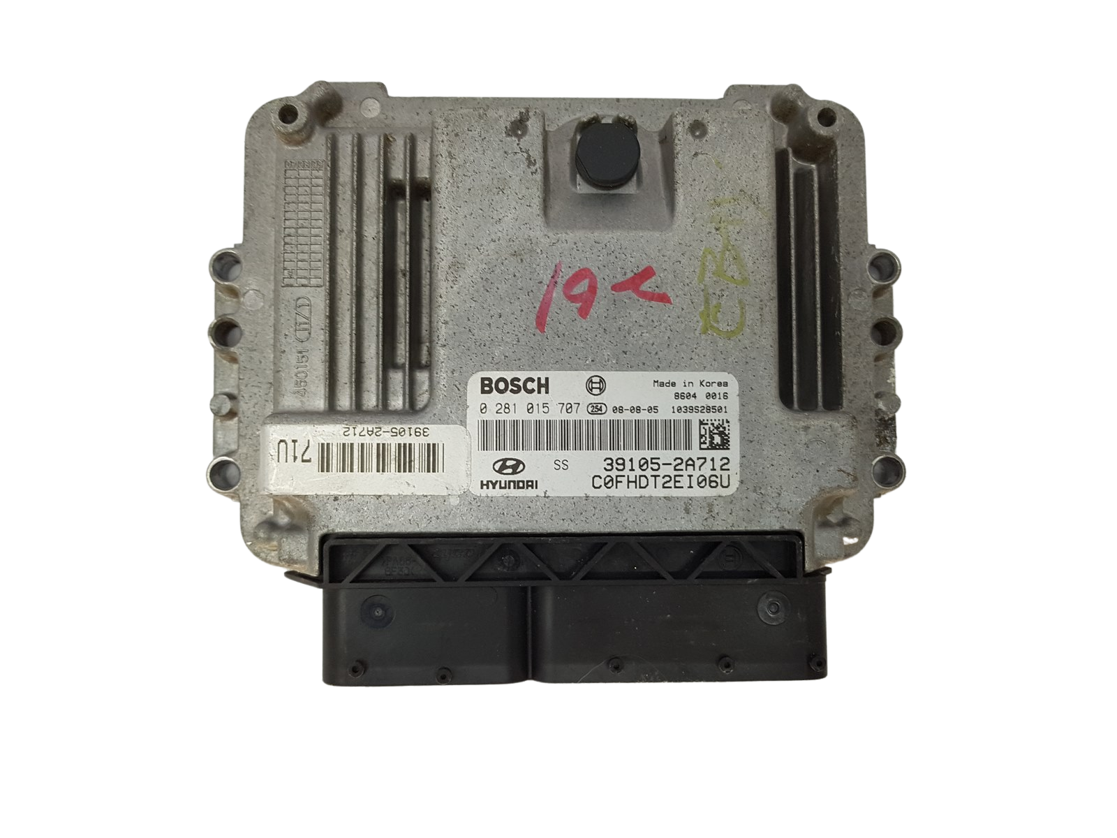 Controller 39105-2A712 0281015707 C0FHDT2EI06U Hyundai Bosch main product photo
