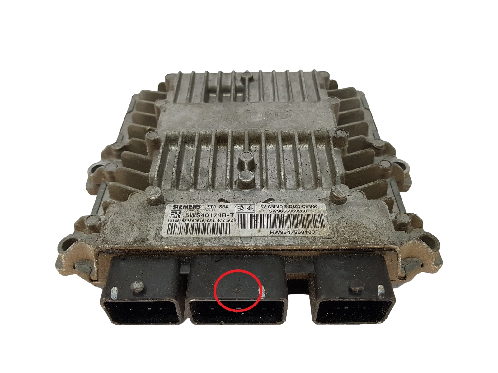 Controller 5WS40174B-T 9655939280 9647568180 PSA Siemens 15620 main product photo
