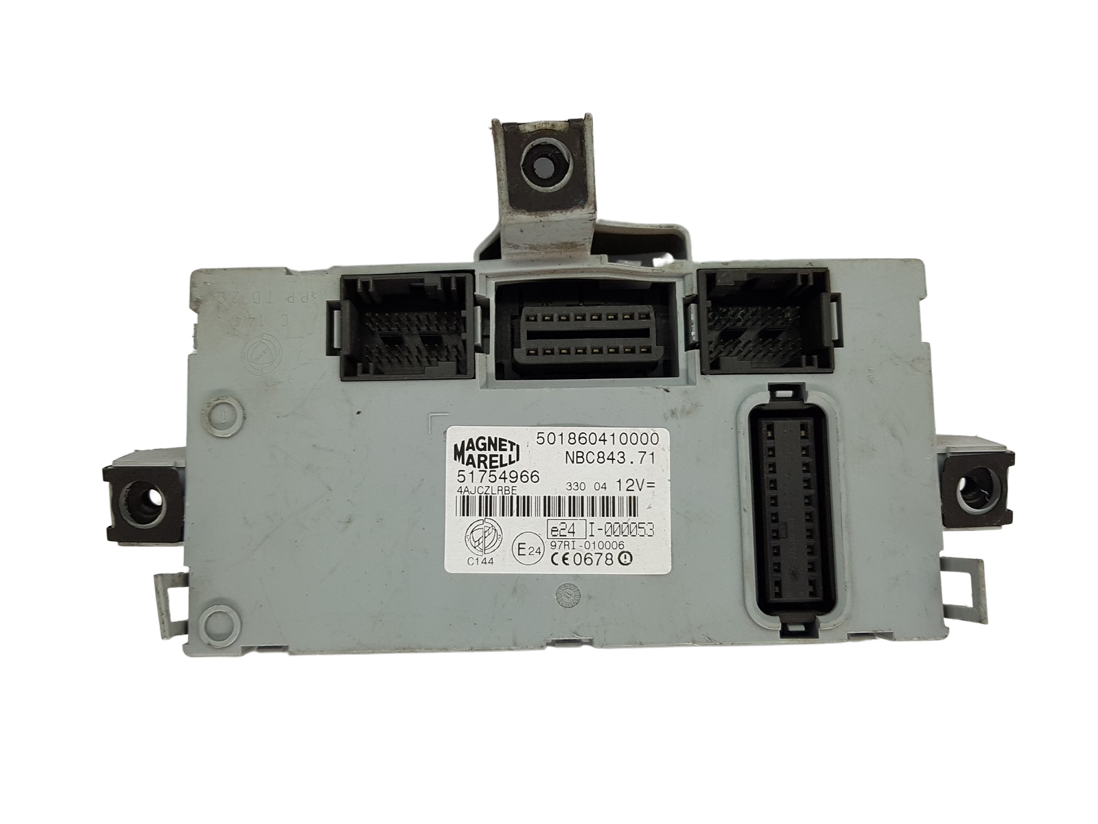 Controller BSI Fiat 51754966 501860410000 NBC843.71 Magneti Marelli 19648 main product photo