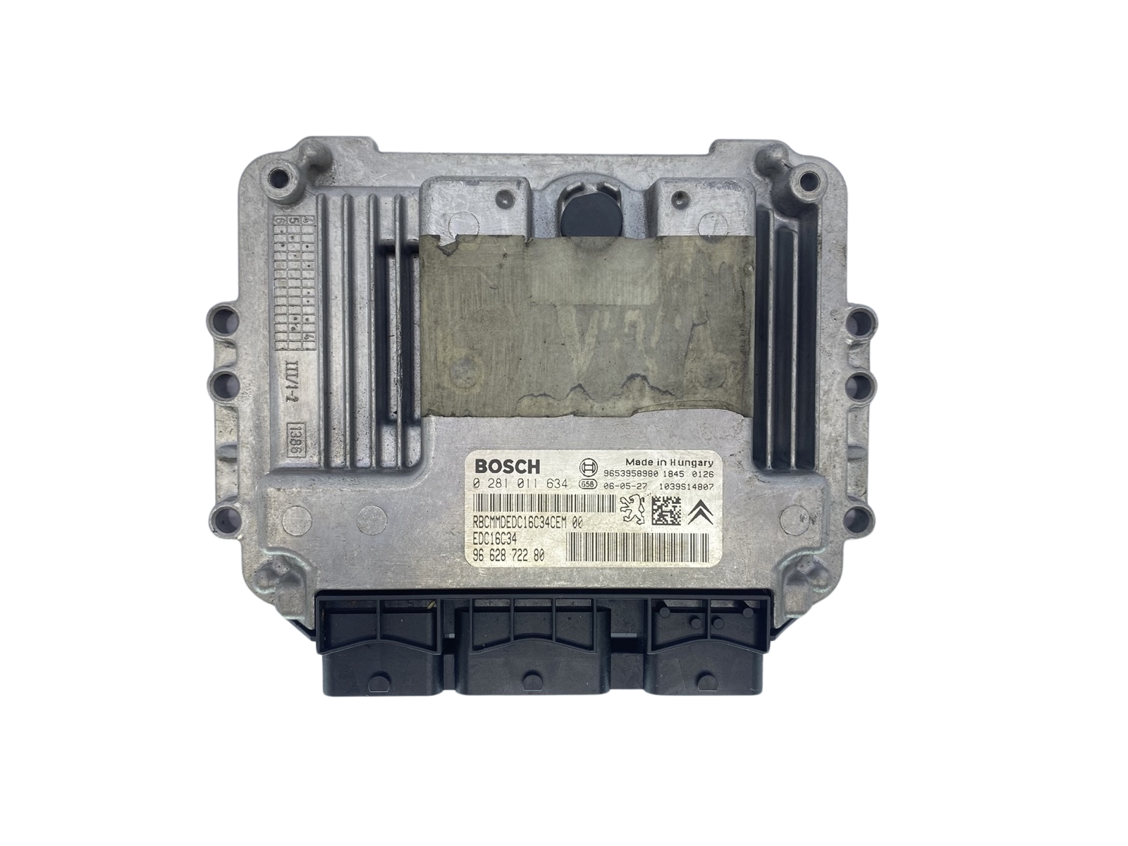 Controller 0281011634 9662872280 9653958980 PSA Bosch 63202 main product photo