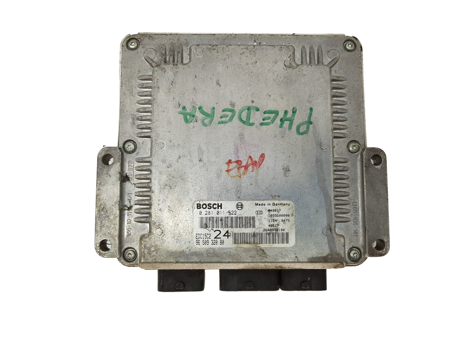 Controller 0281011522 9650932080 9640938180 PSA Bosch 16143 main product photo