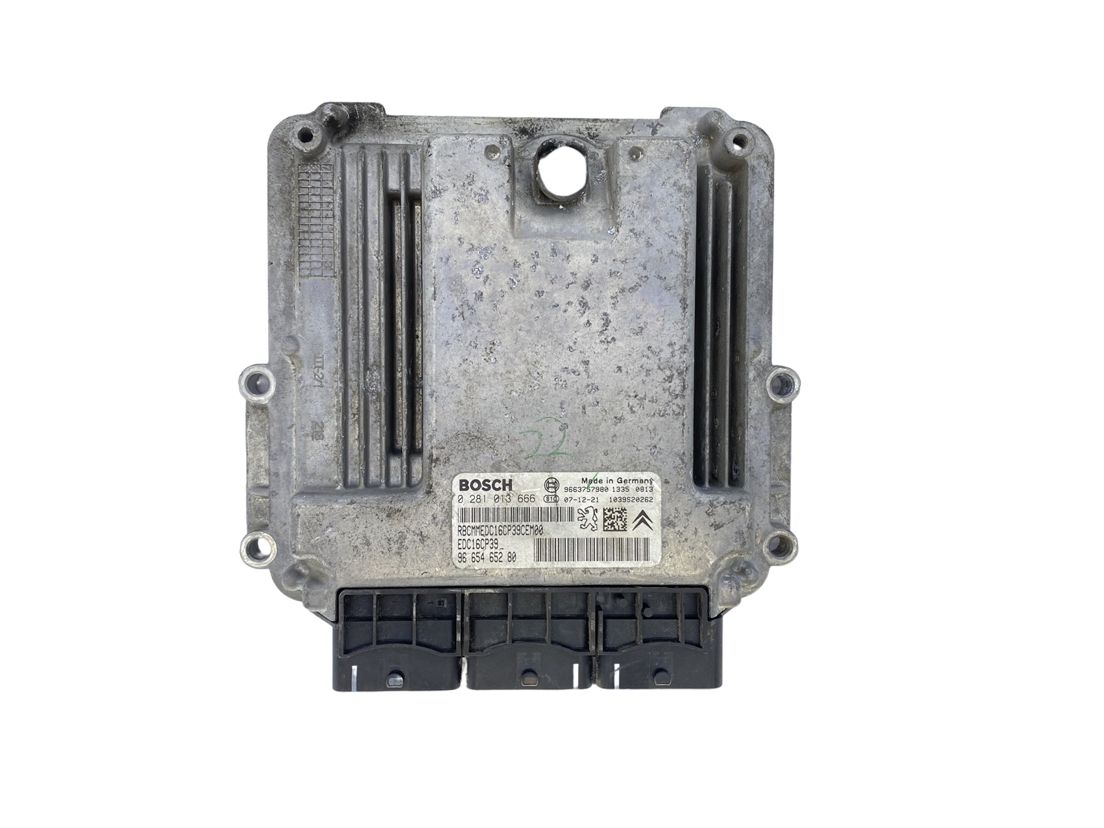 Controller 9665465280 0281013666 9663757980 PSA Bosch 60721 main product photo