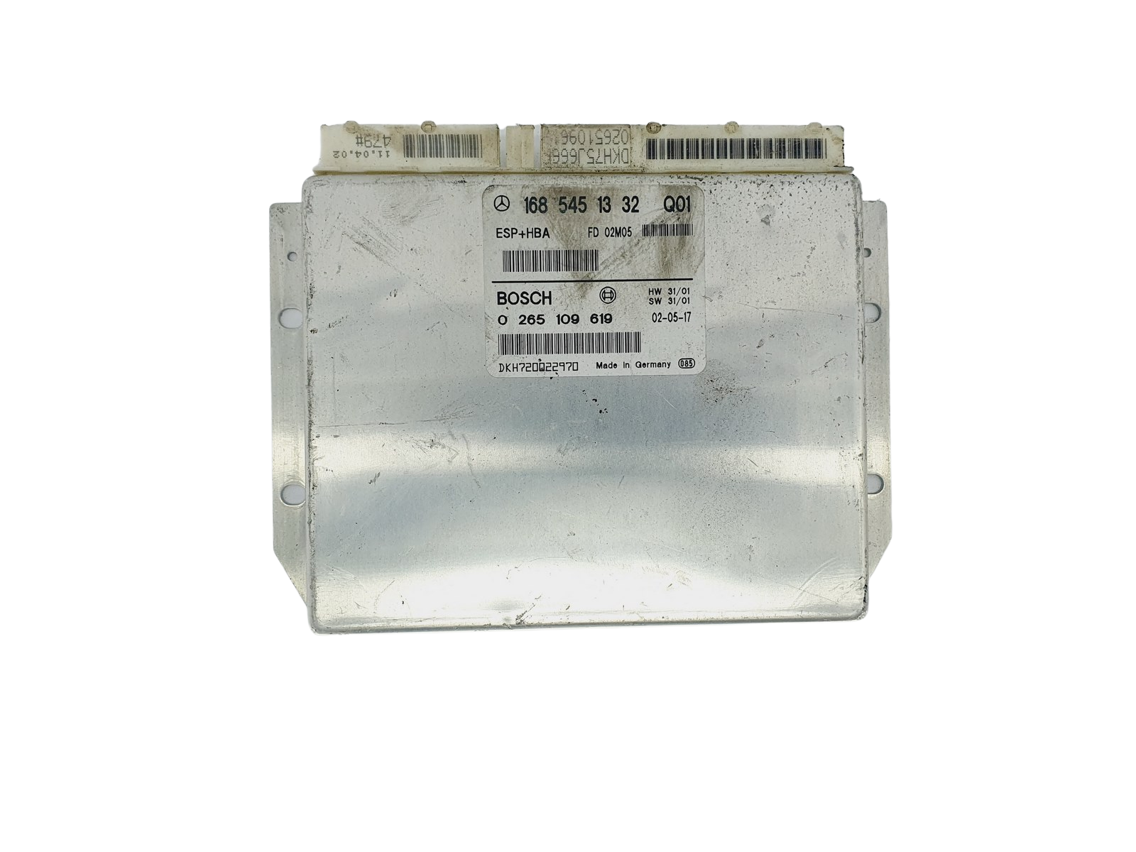 Controller 1685451332Q01 0265109619 Mercedes Bosch 47798 main product photo