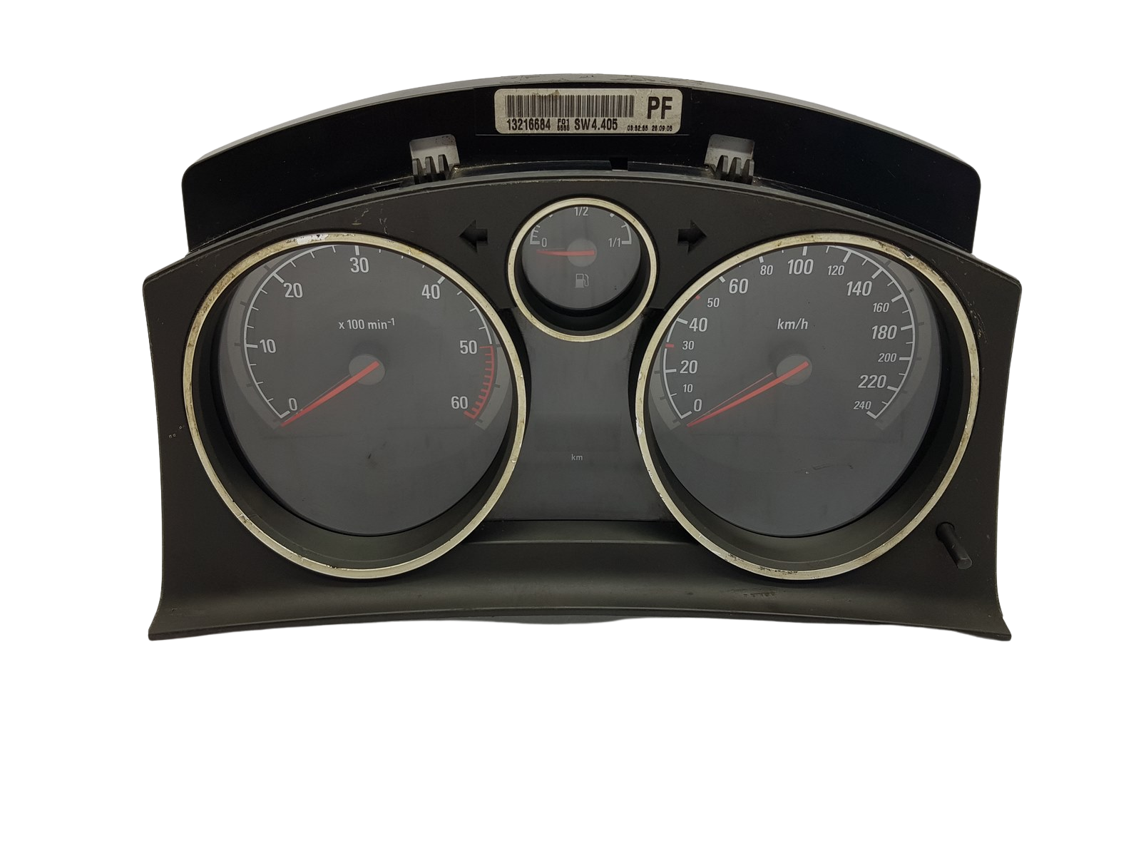 Speedometer/Instrument Cluster Opel Astra H Zafira B 13216684PF 1500 main product photo