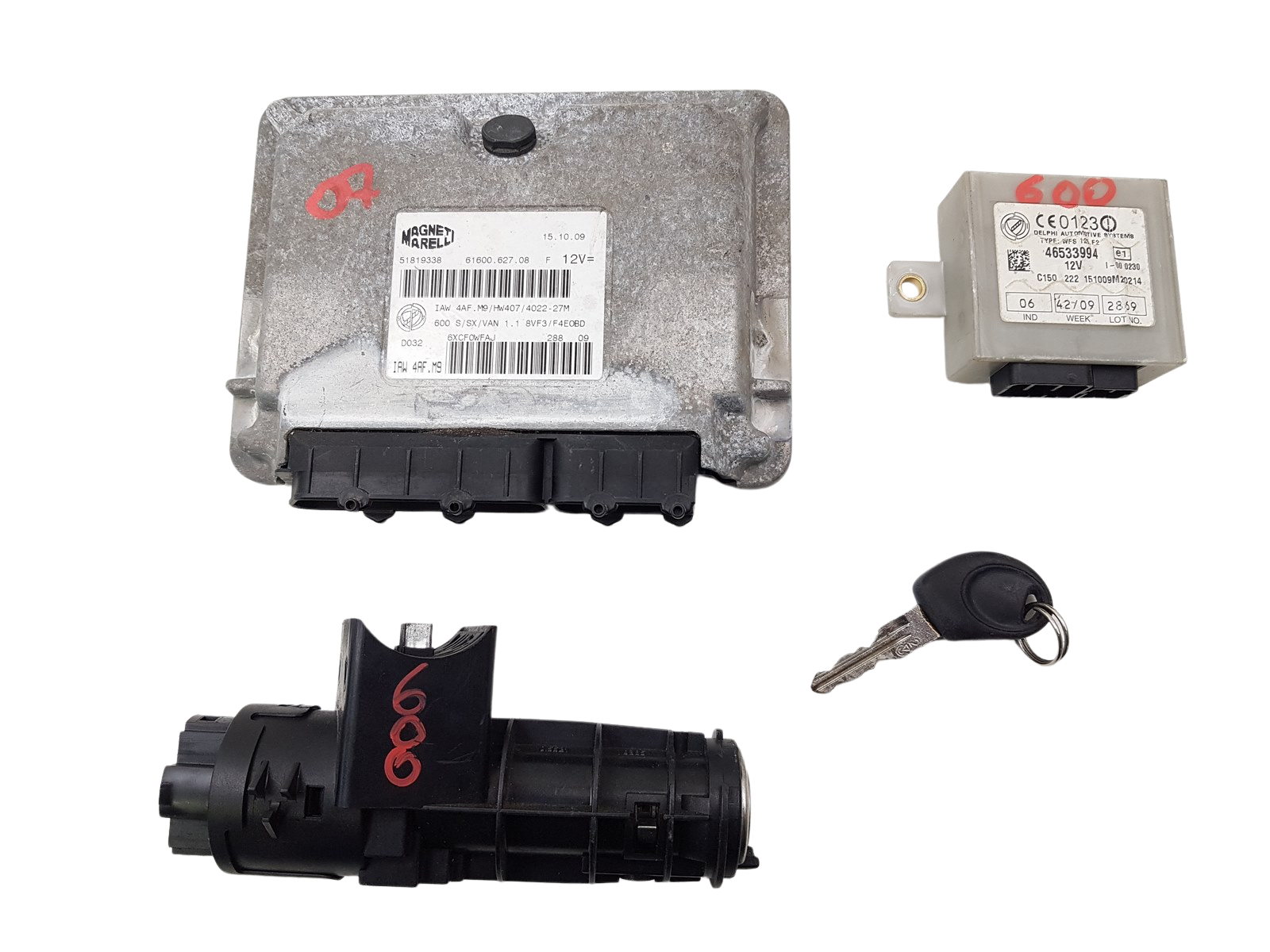 Starter Kit Fiat 600 Seicento 51819338 46533994 1.1 8V main product photo