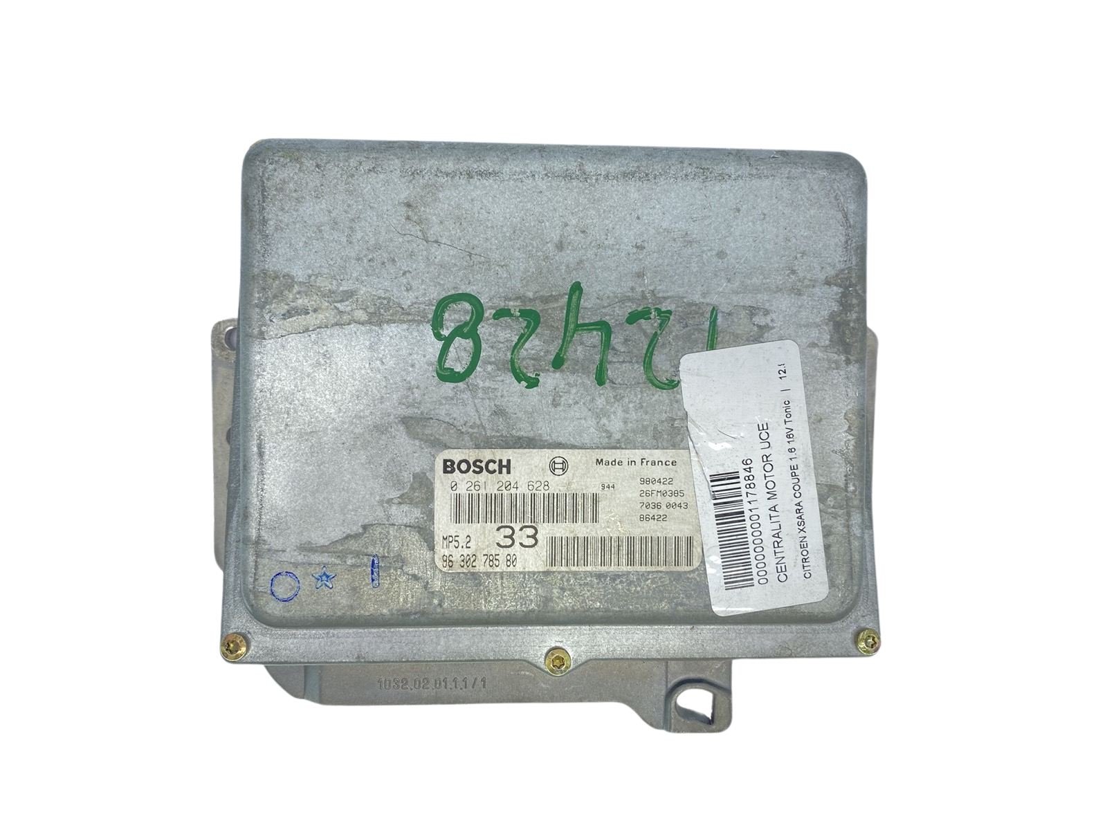 Controller 0261204628 9630278580 26FM0385 PSA Bosch main product photo