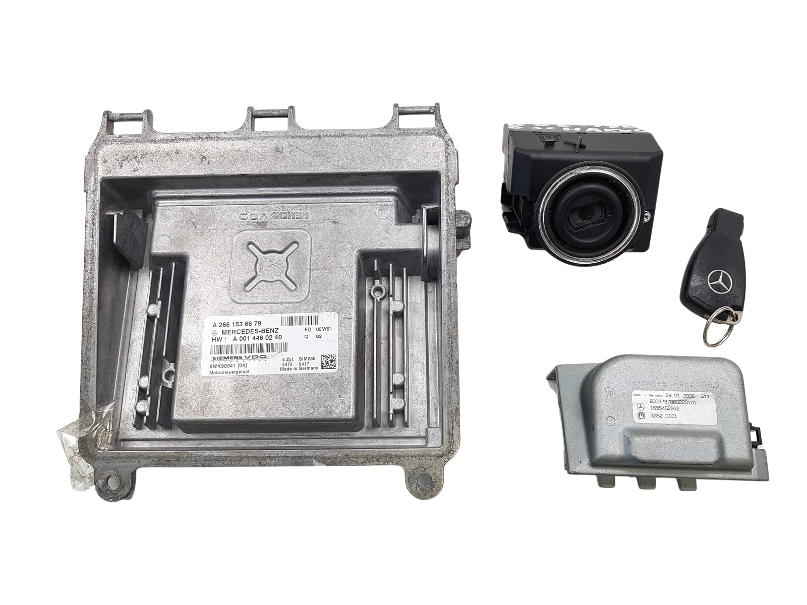 Starter Kit Mercedes B W245 A2661536679 1695451108 1695452932 1.7 main product photo