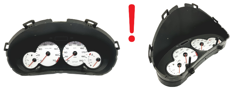 Speedometer/Instrument Cluster Peugeot 206 9648836680 49447 main product photo